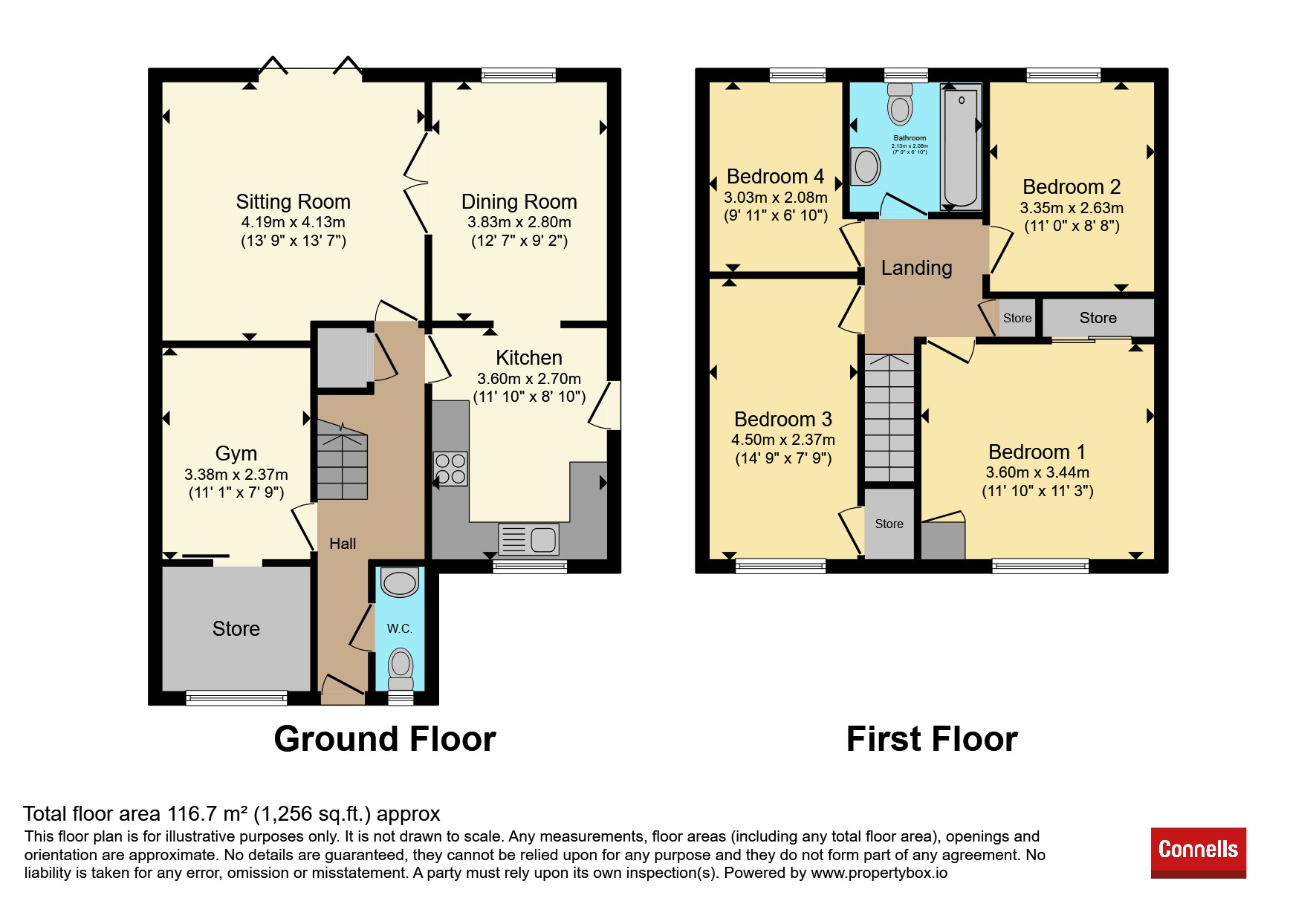 10, Busby Close, BUCKINGHAM floorplan