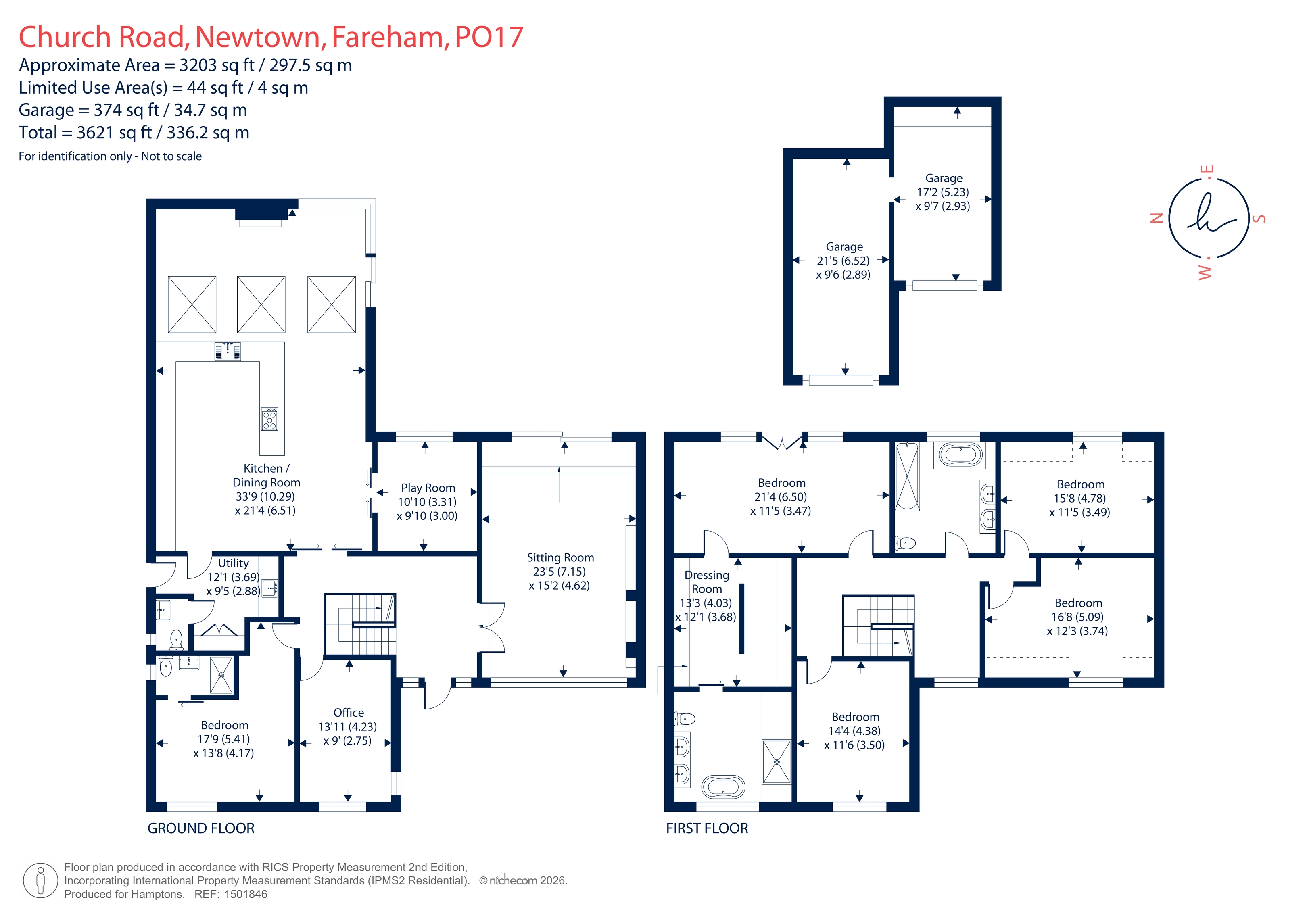 Ash Beck House, Church Road, Fareham floorplan