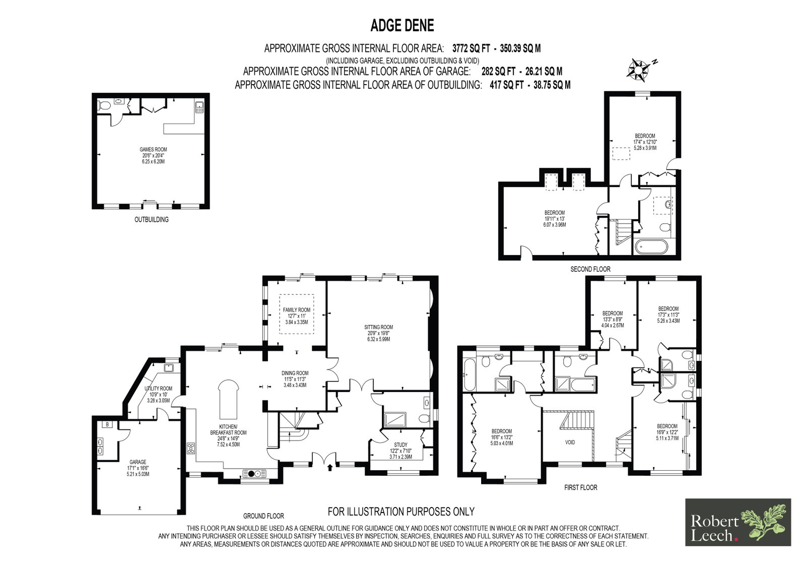 Adge-Dene, Woodhurst Lane, Oxted floorplan