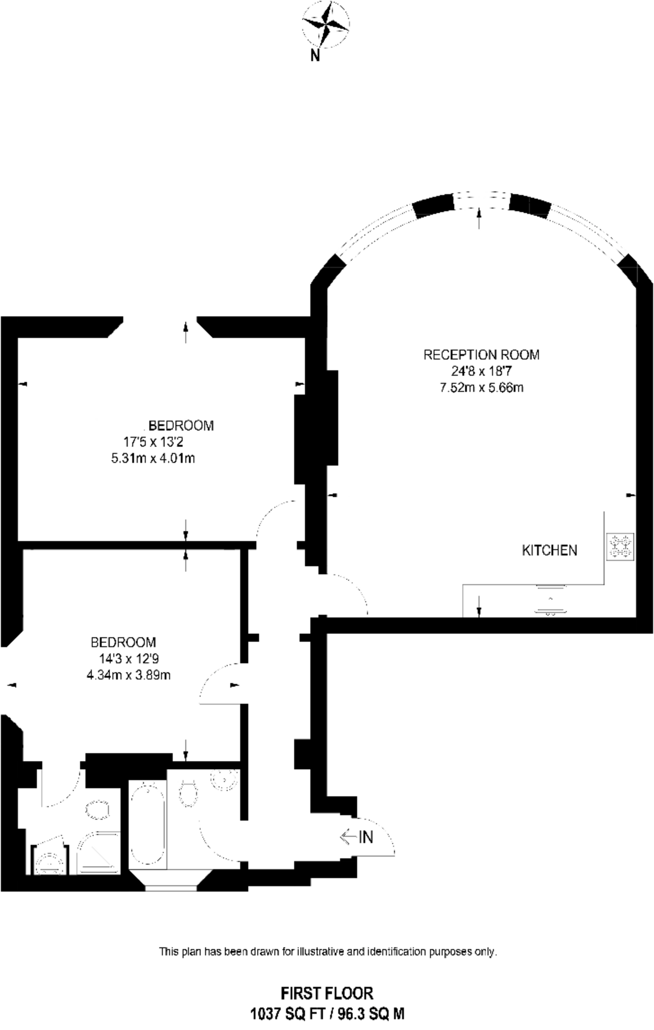 Pleasance Road, Putney floorplan