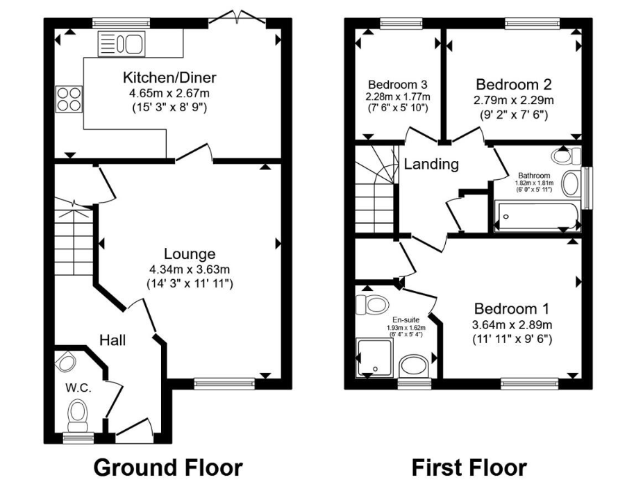 31, Crucible Close, Lincoln floorplan