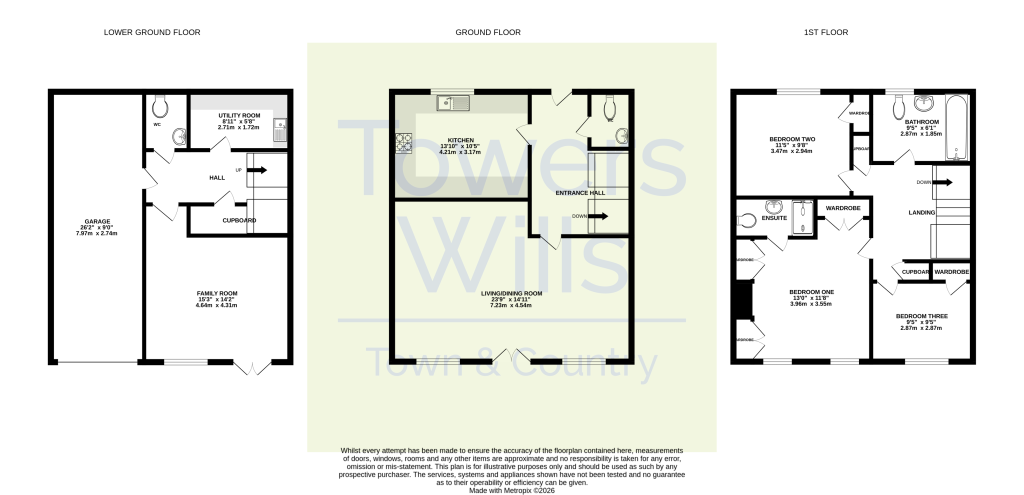 29, Southfield Drive, Yeovil floorplan