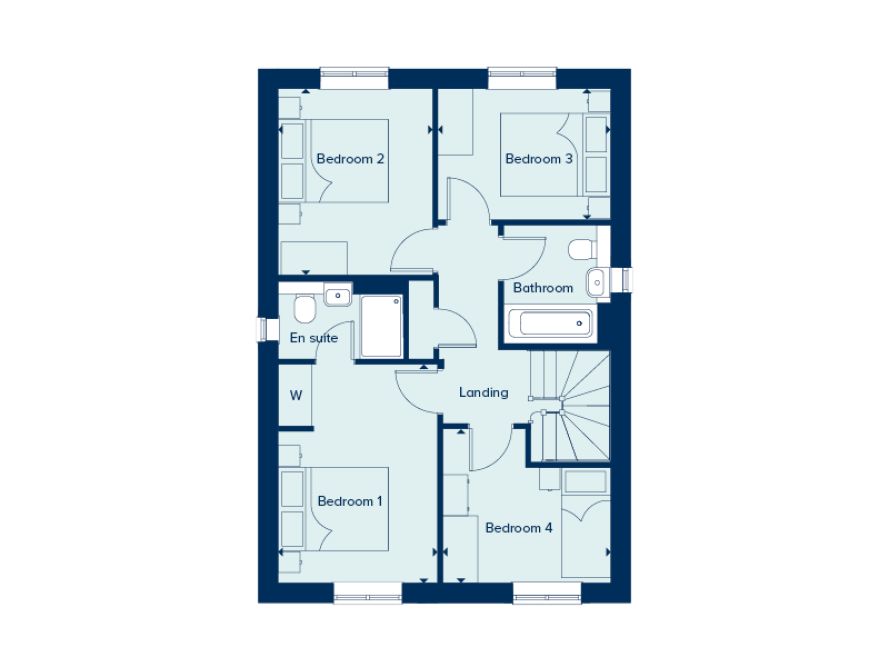 Off Biggs Lane, Arborfield floorplan