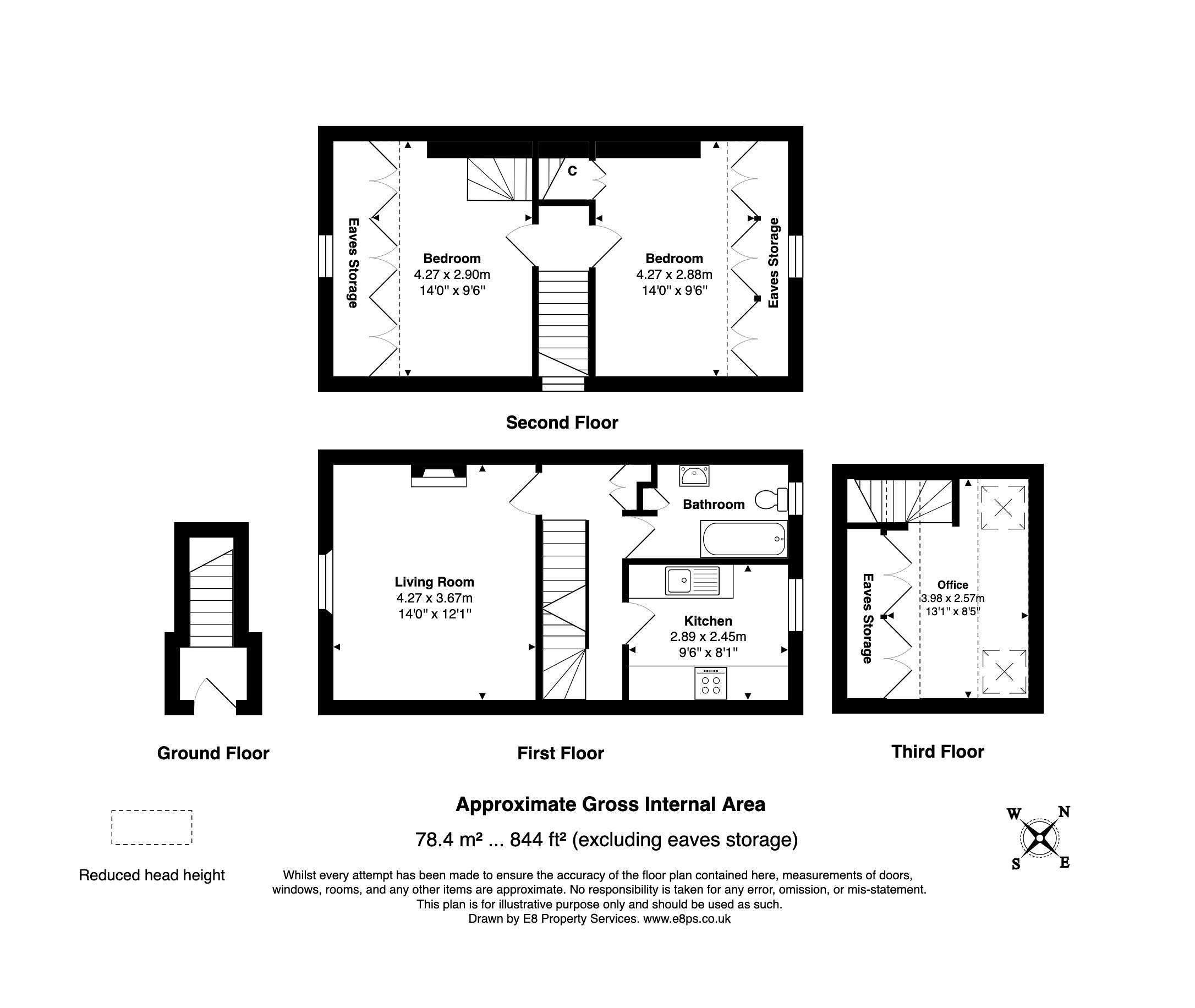58, Mill Street, Witney floorplan