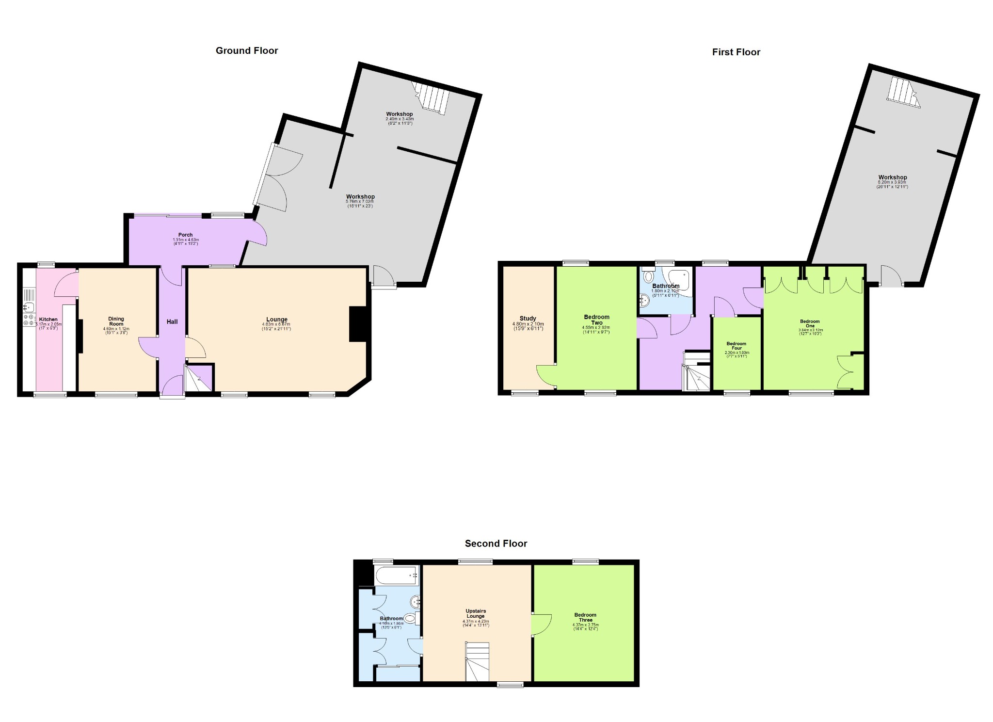 Homestead, 2 Mill Road, Northampton floorplan