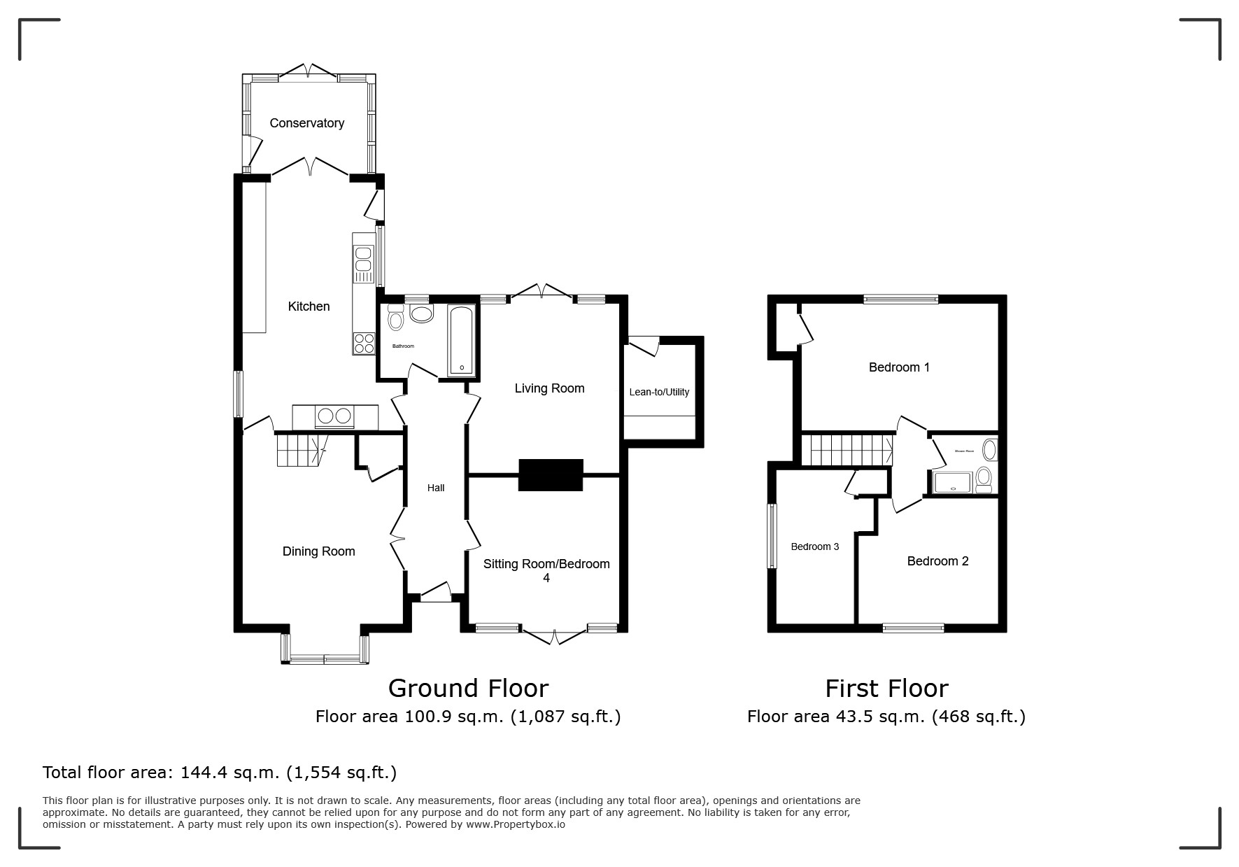 96, High Street, Ryde floorplan
