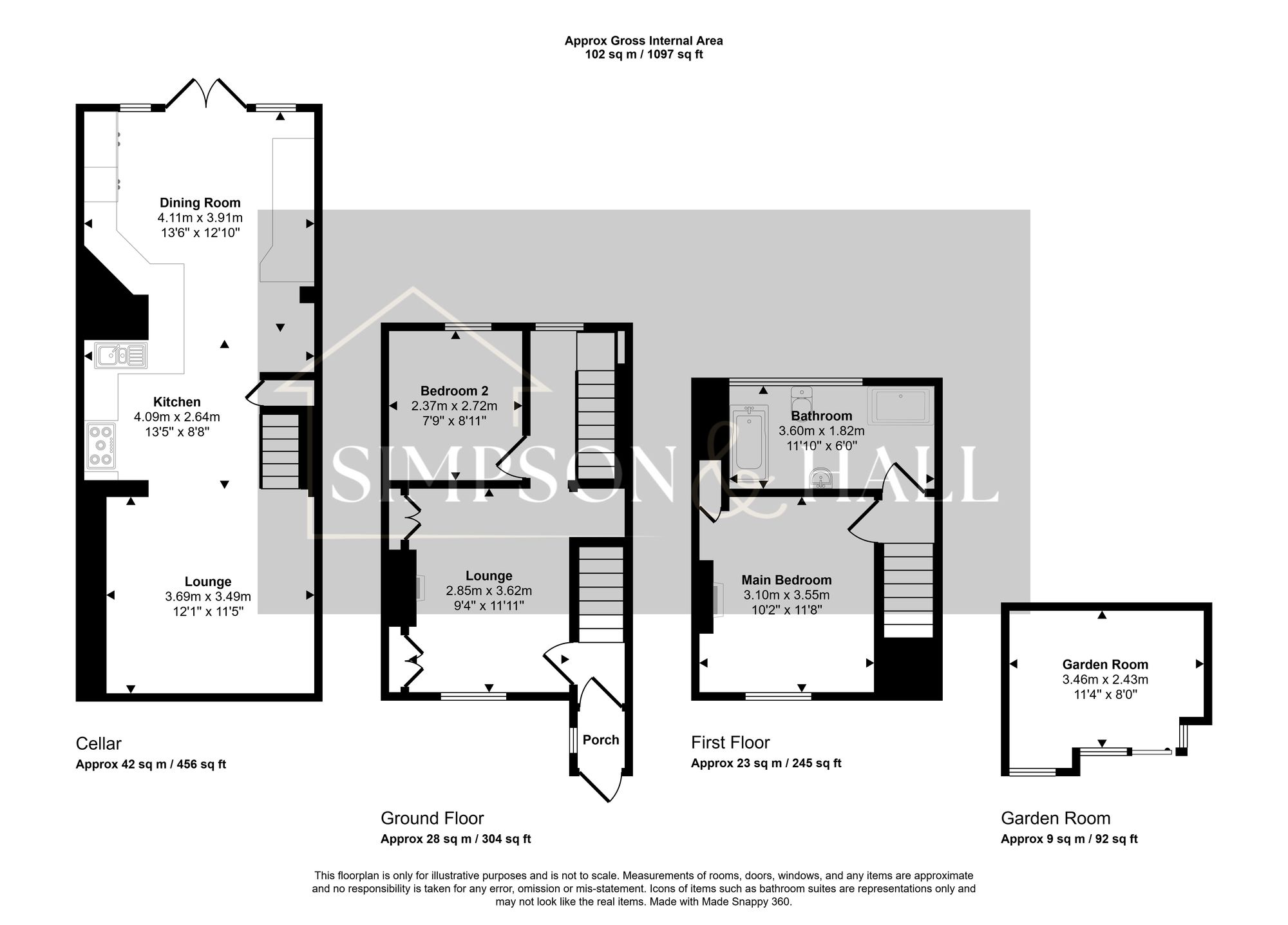 3 Rock Cottage Main Road, Ashford floorplan
