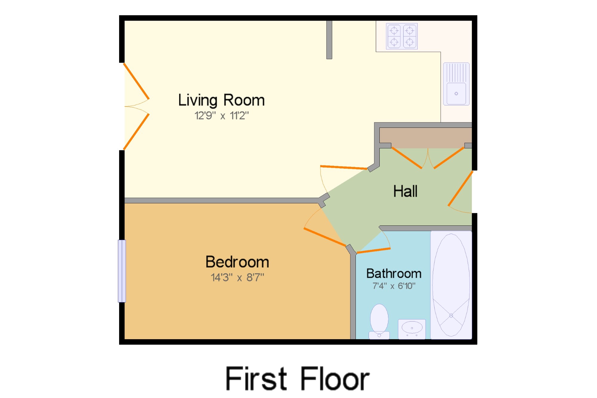 1 Bedrooms Flat for sale in Hogg Lane, Grays RM17