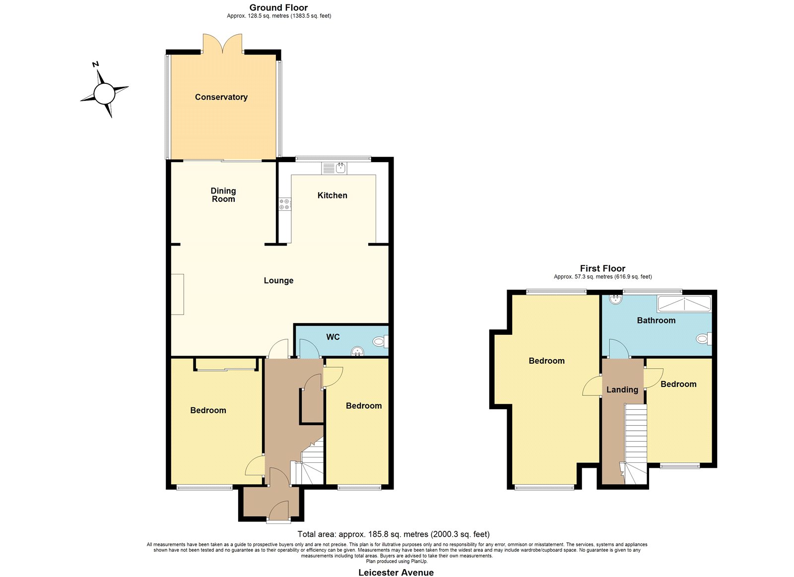 11, Leicester Avenue, Essex floorplan