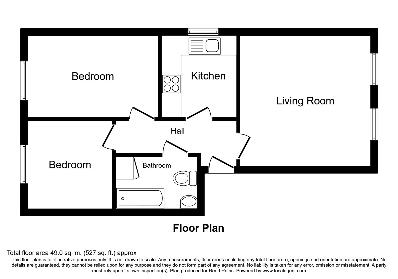 2 Bedrooms Flat for sale in Godwin House, Darwin Close, York YO31