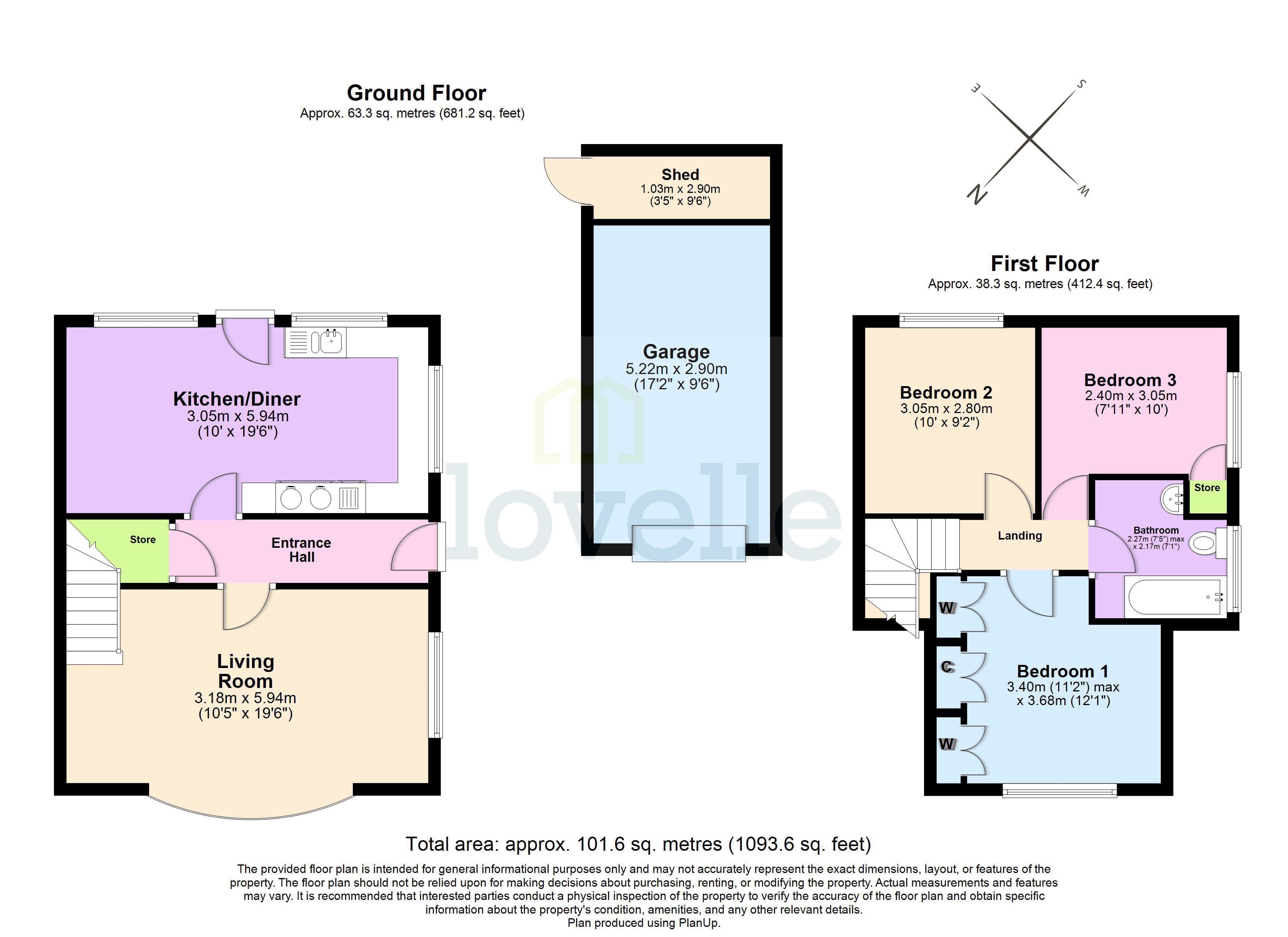 25, Mulberry Close, Keelby floorplan