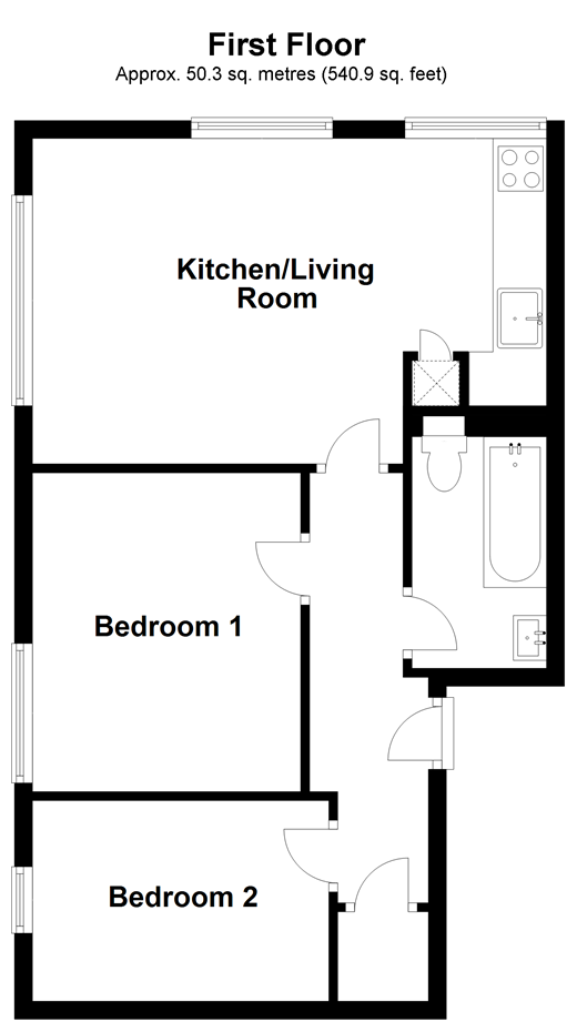 Lincoln Road, Dorking, Surrey RH4, 2 bedroom flat for sale 57930321