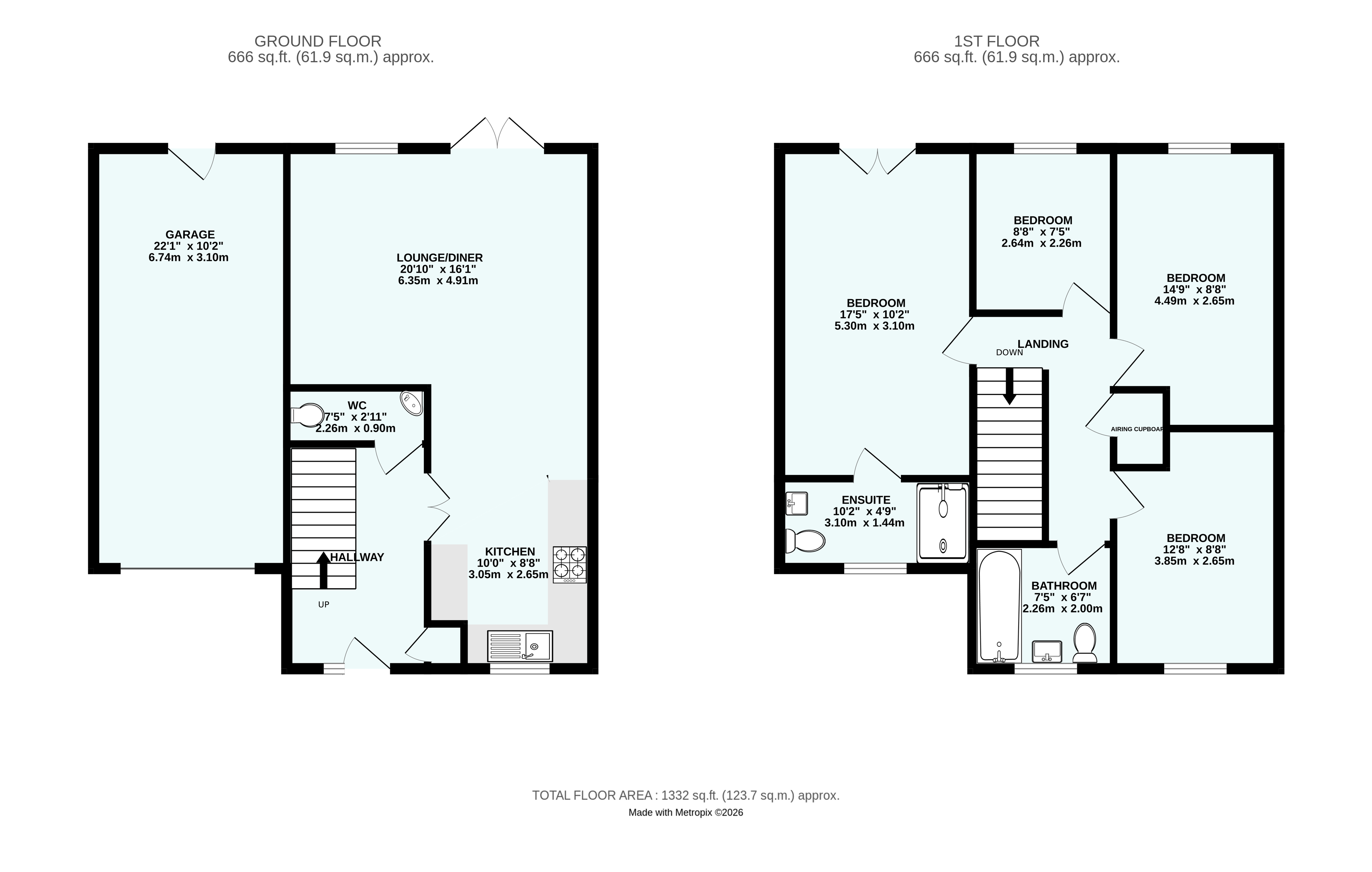 5, Victory Close, Penzance floorplan
