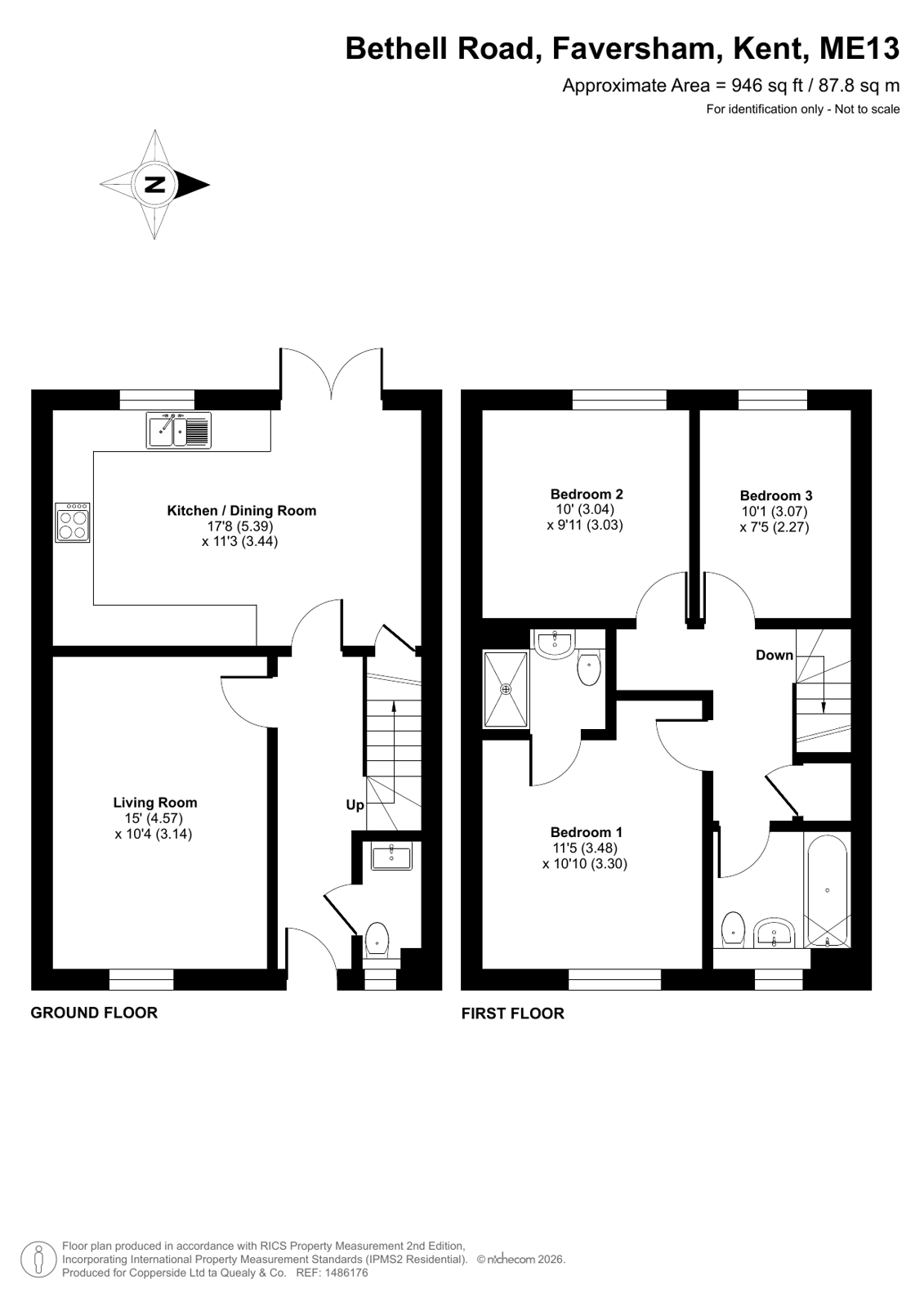 51, Bethell Road, Kent floorplan