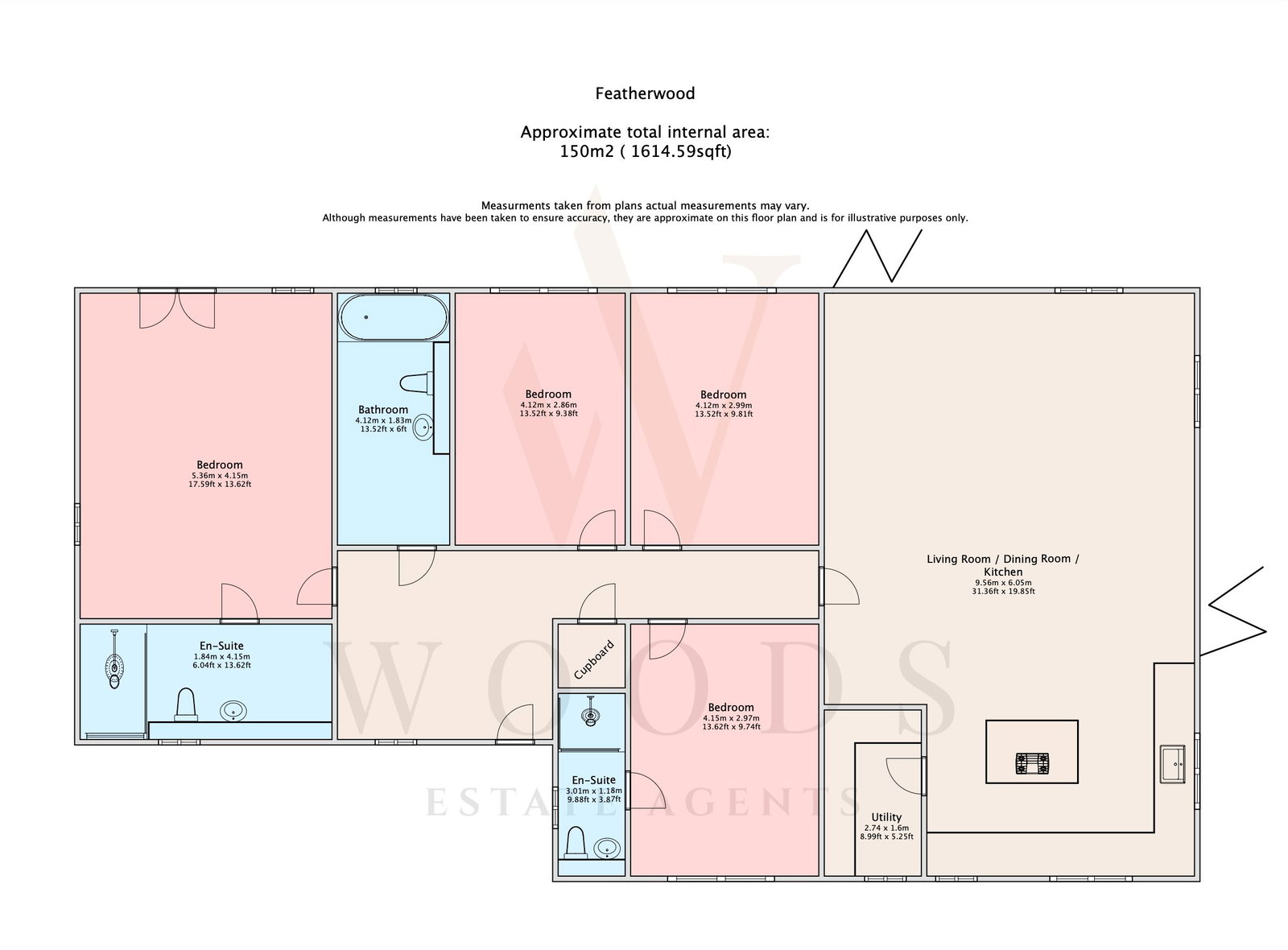 Barn 4, Woods Farm, Gravesend Road, Sevenoaks floorplan