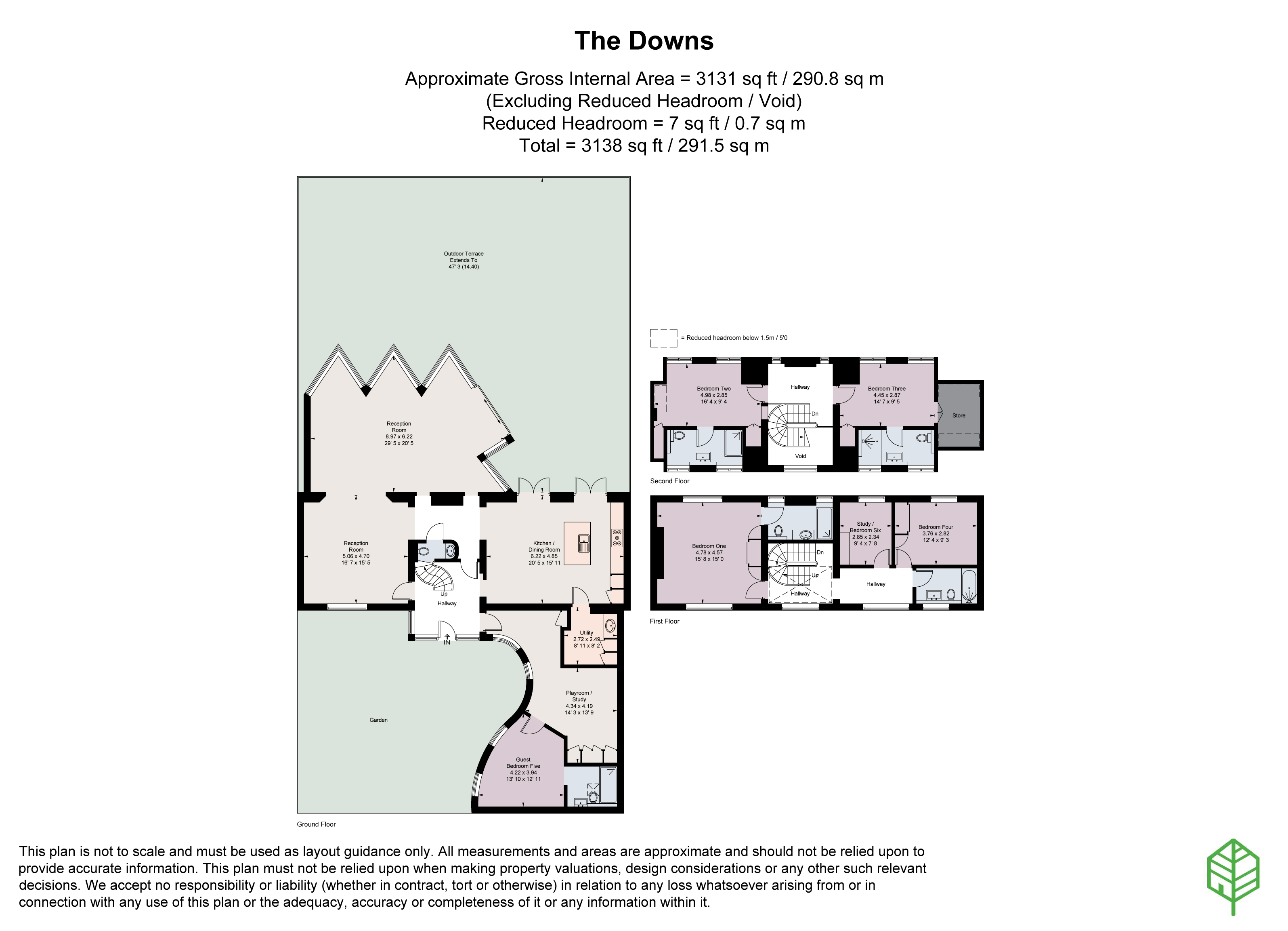 29, The Downs, London floorplan