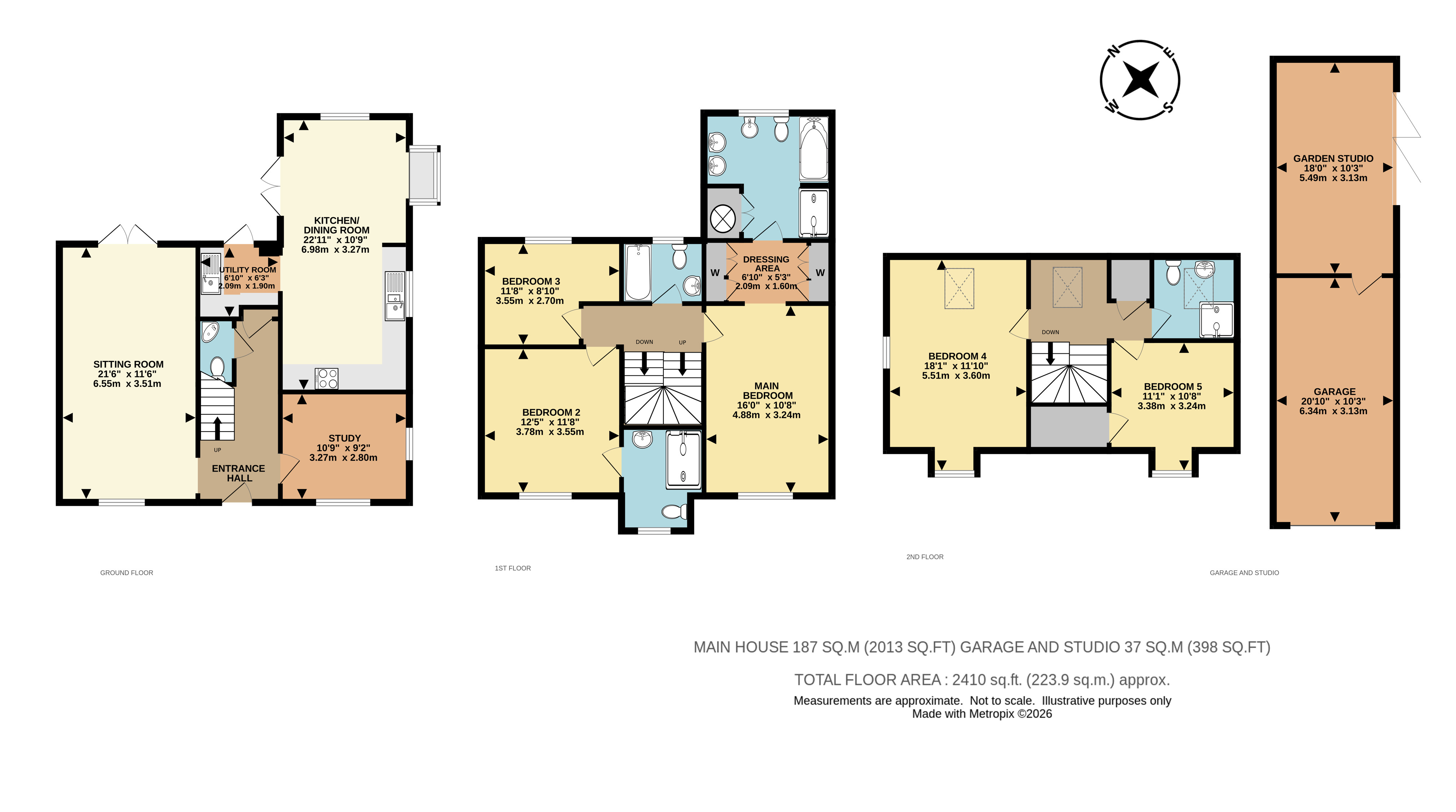 16, Railfield Gardens, Surrey floorplan