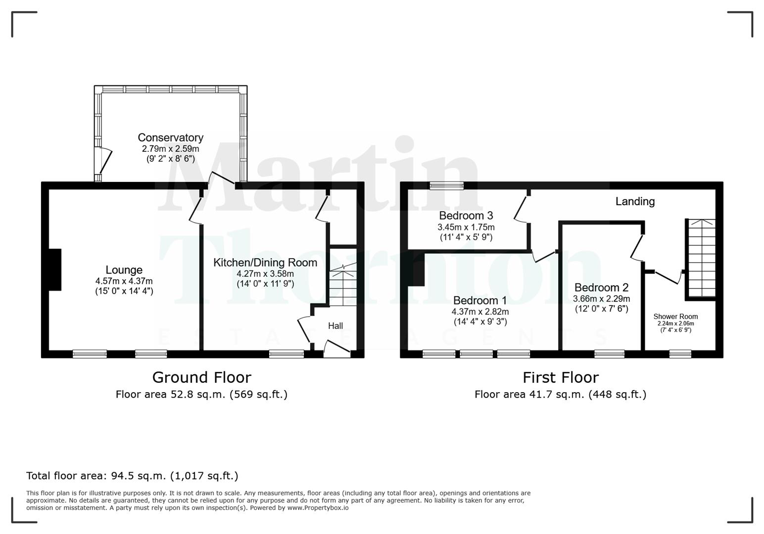 4, Brian Street, Huddersfield floorplan