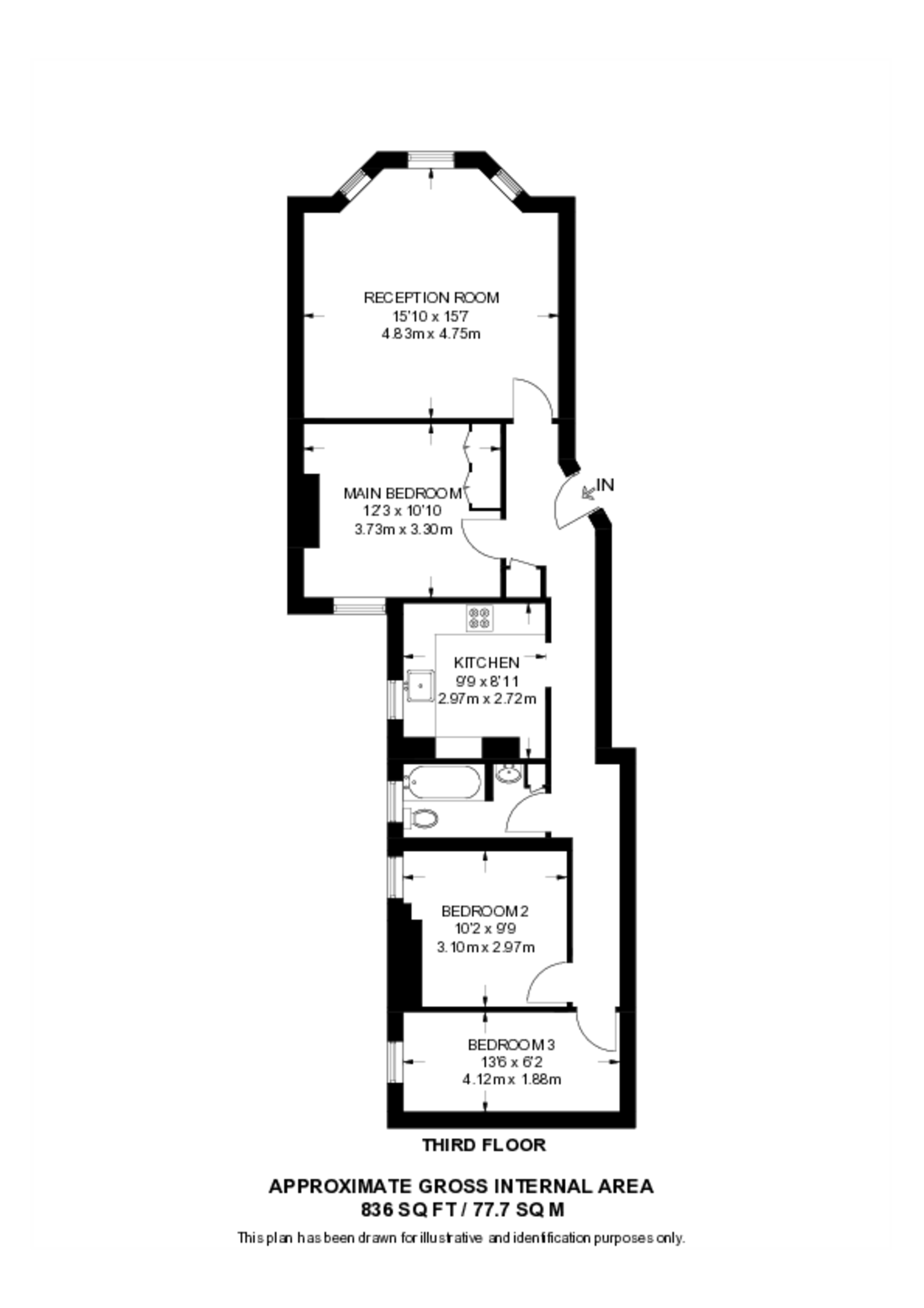 Fulham Road, Fulham floorplan