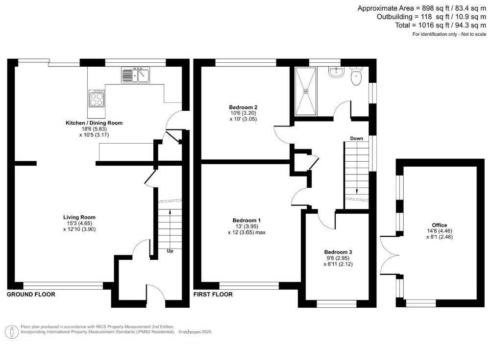 18, Fox Way, Buckingham floorplan