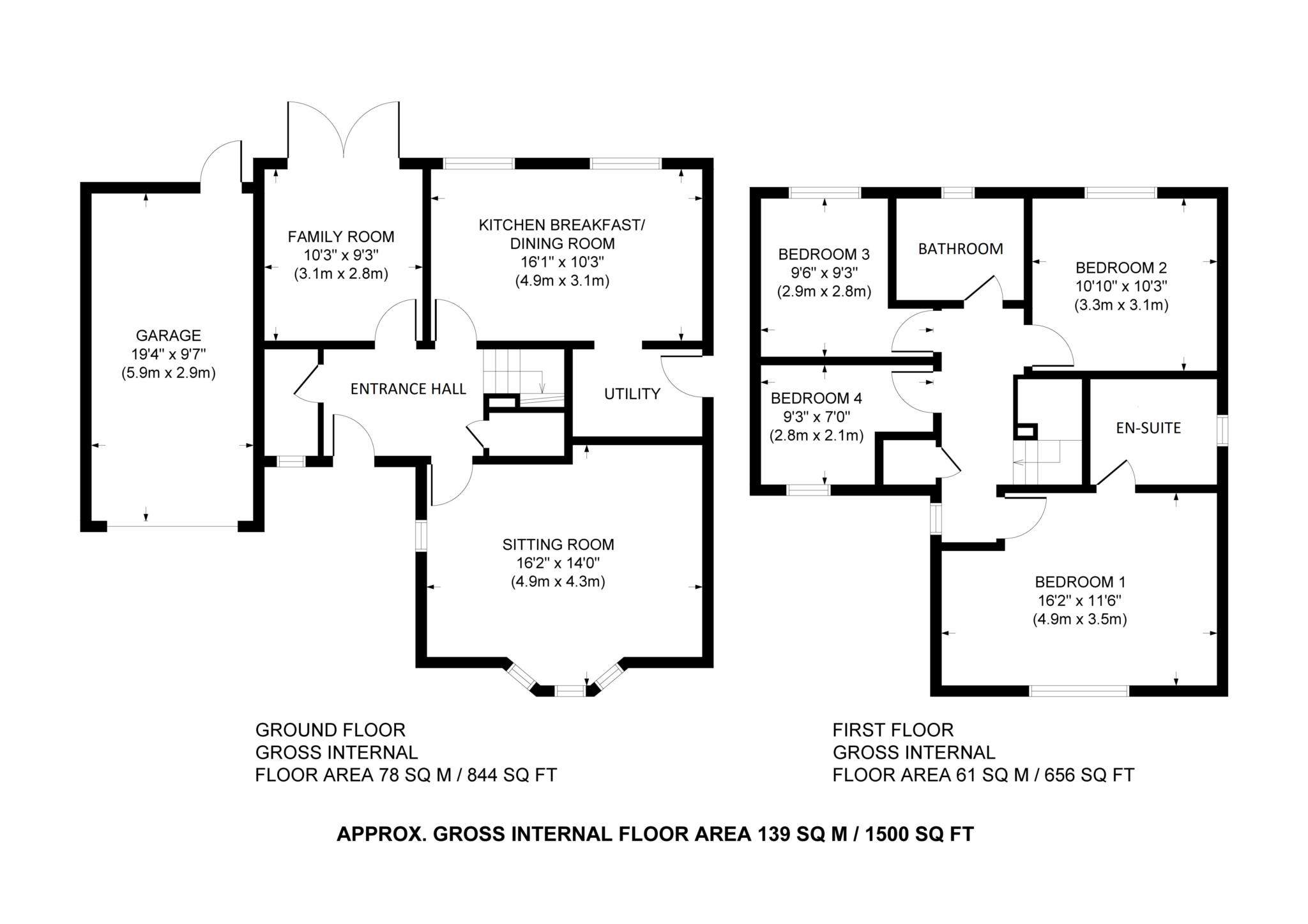 Cheddington Road, Pitstone, Leighton Buzzard LU7, 4 bedroom detached