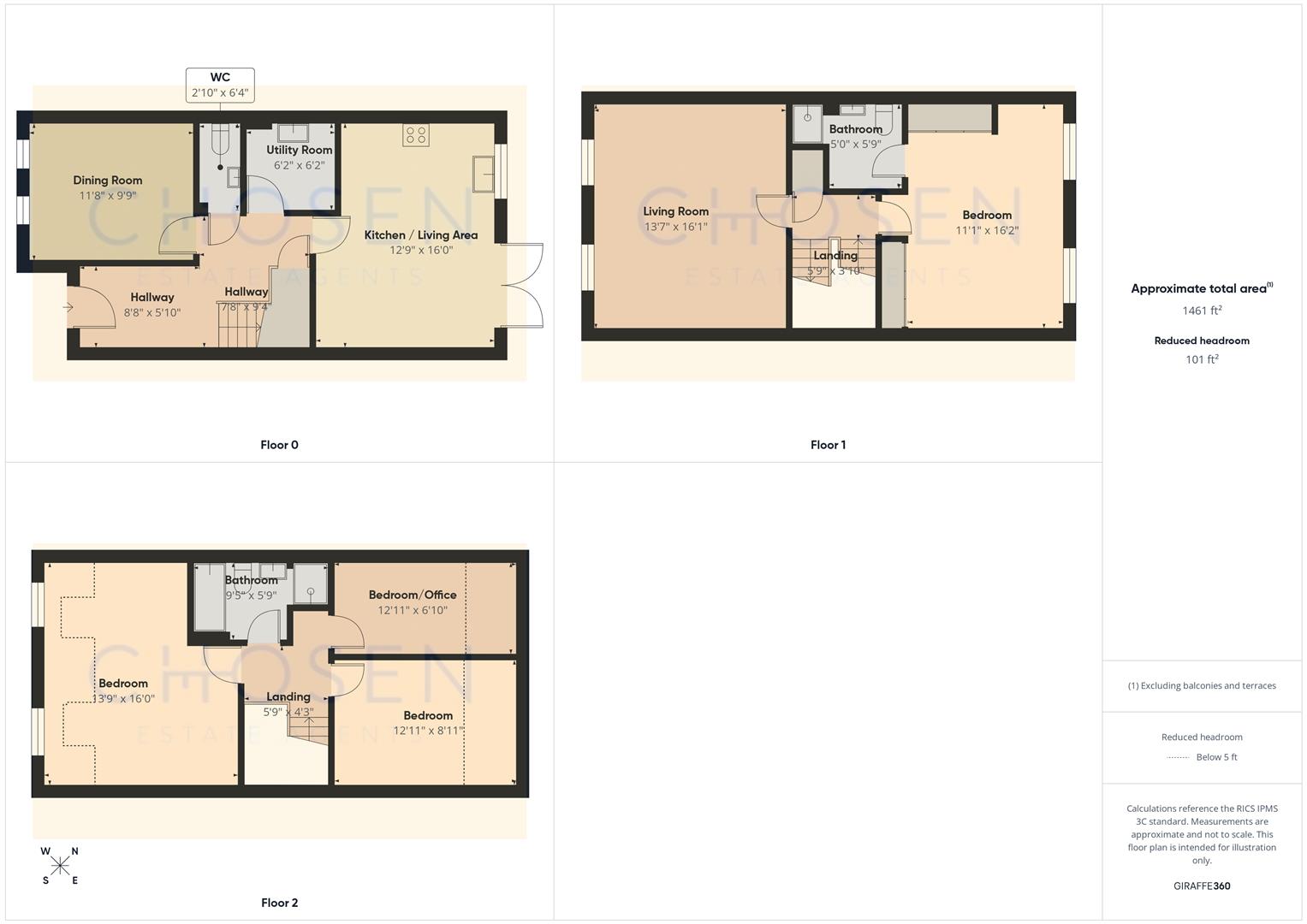 5, Church View, Churchdown floorplan