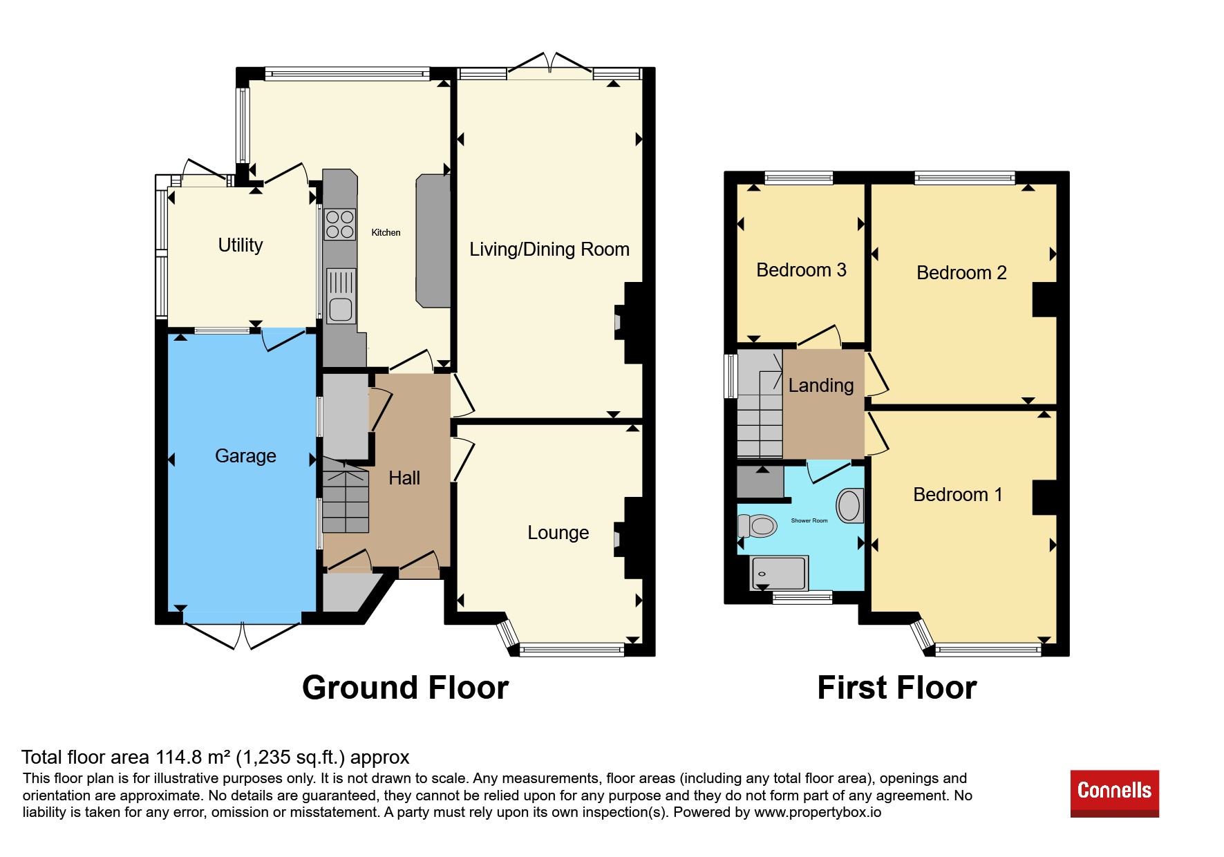 17, Peterdale Drive, Wolverhampton floorplan