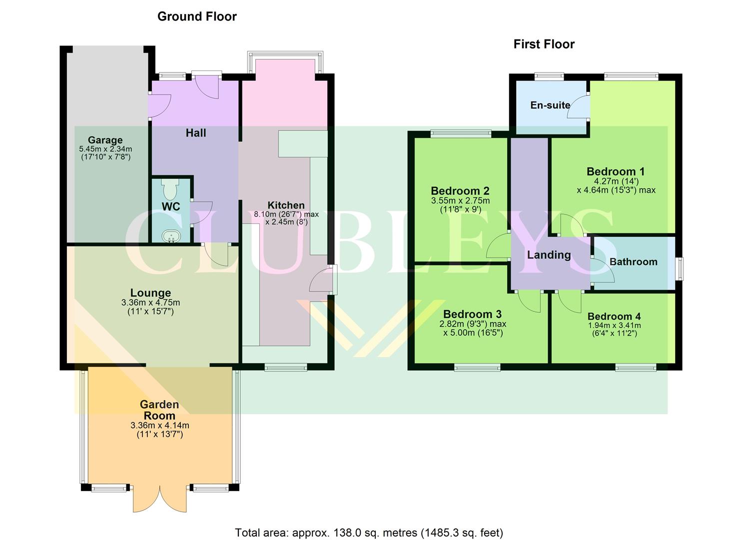 2, Linden Close, Brough floorplan