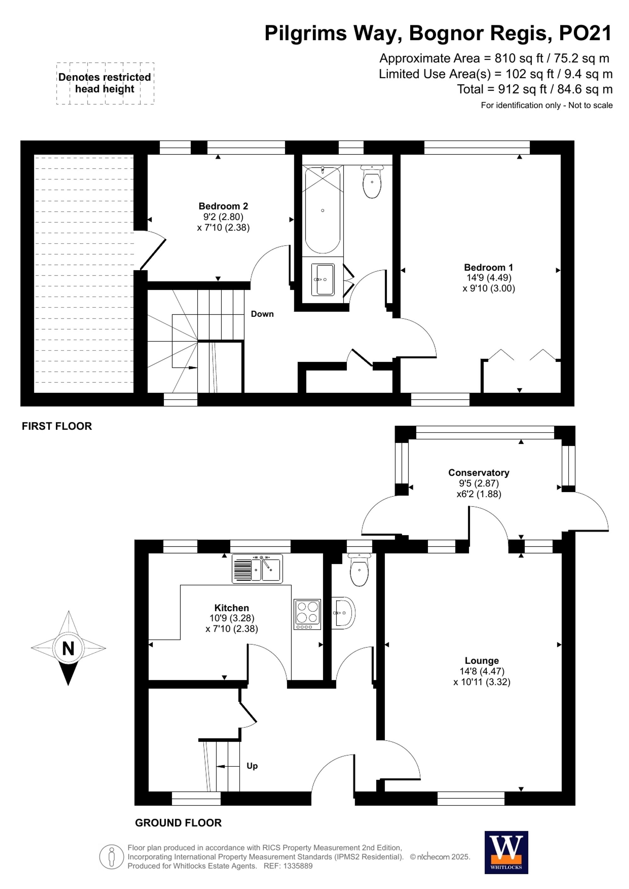 5 Pilgrims Way, Bognor Regis floorplan