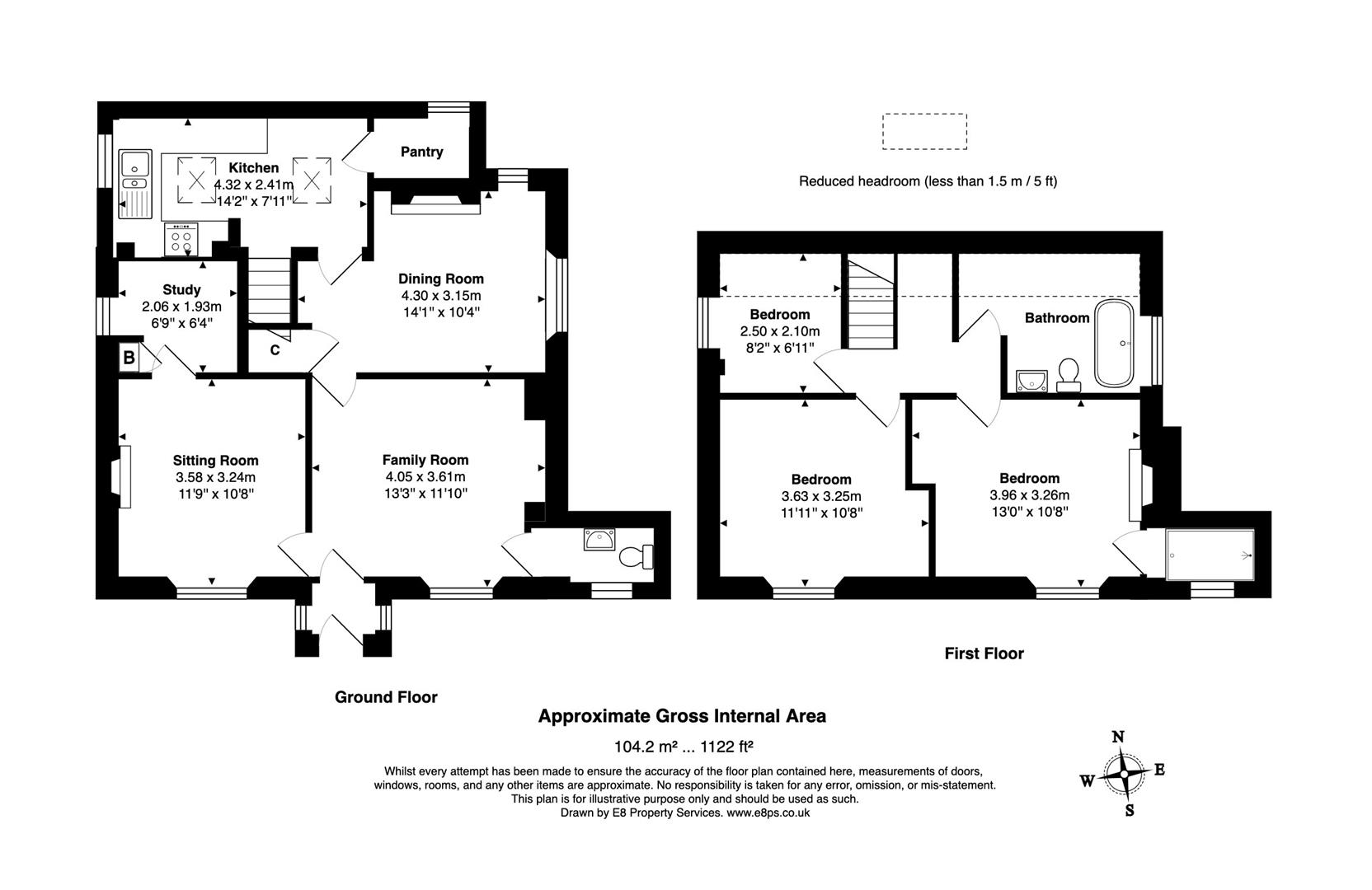 41, North Street, Middle Barton floorplan