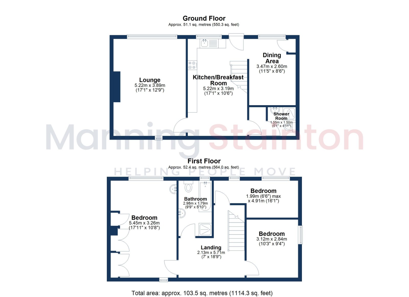 1, Carr Beck Close, Wetherby floorplan
