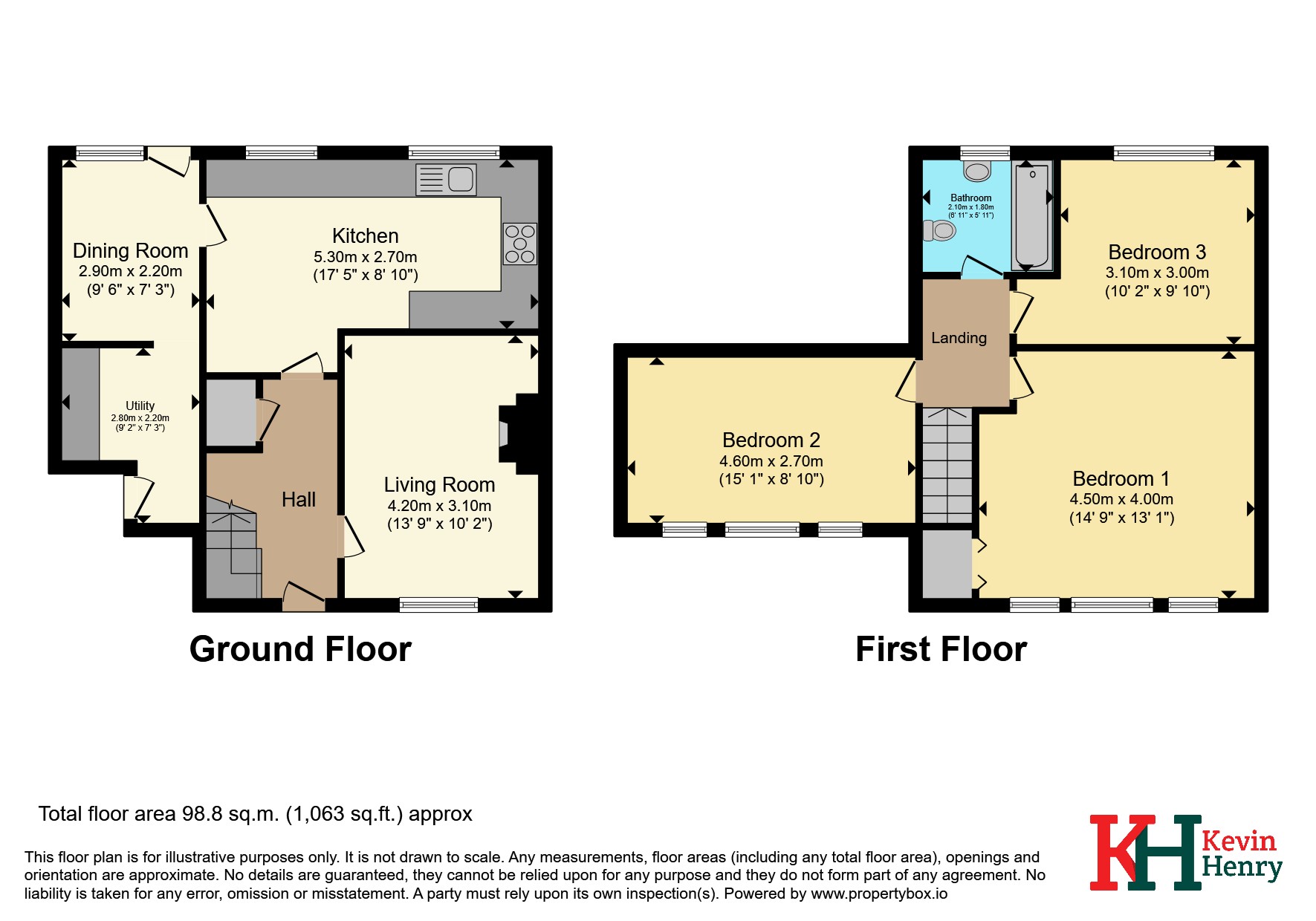 32, Weaverhead Close, Dunmow floorplan