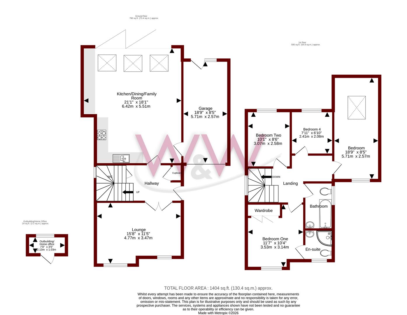 9, Querida Close, Southampton floorplan