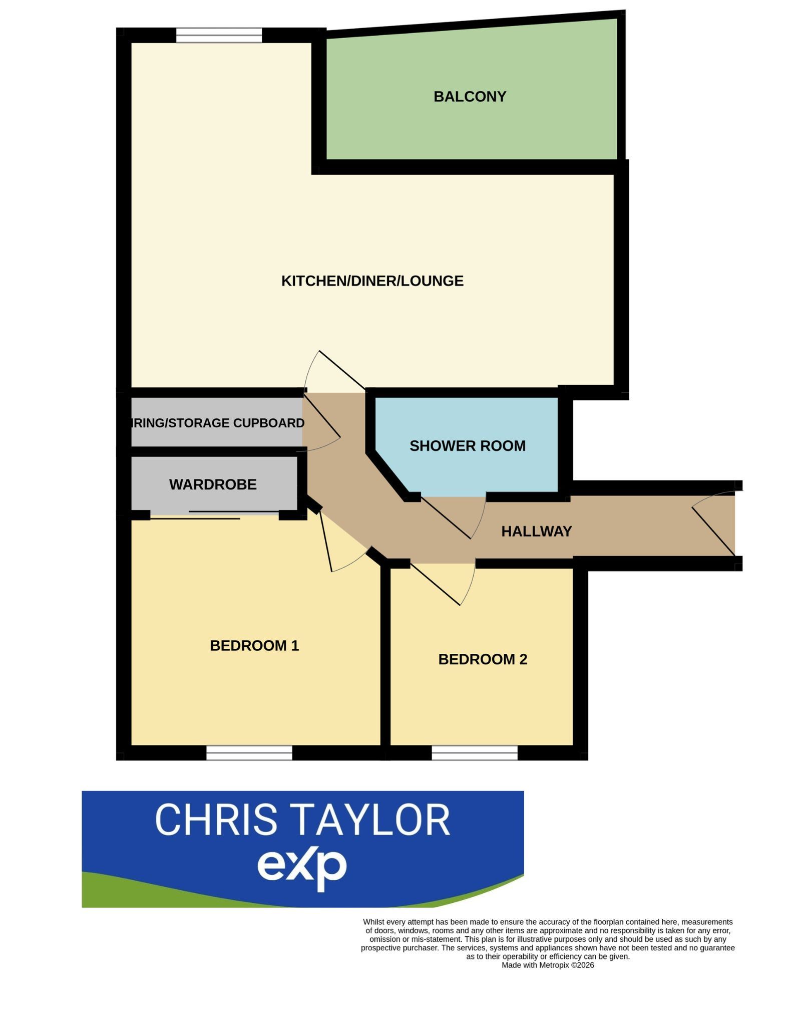 41, Woodland View, St. Austell floorplan