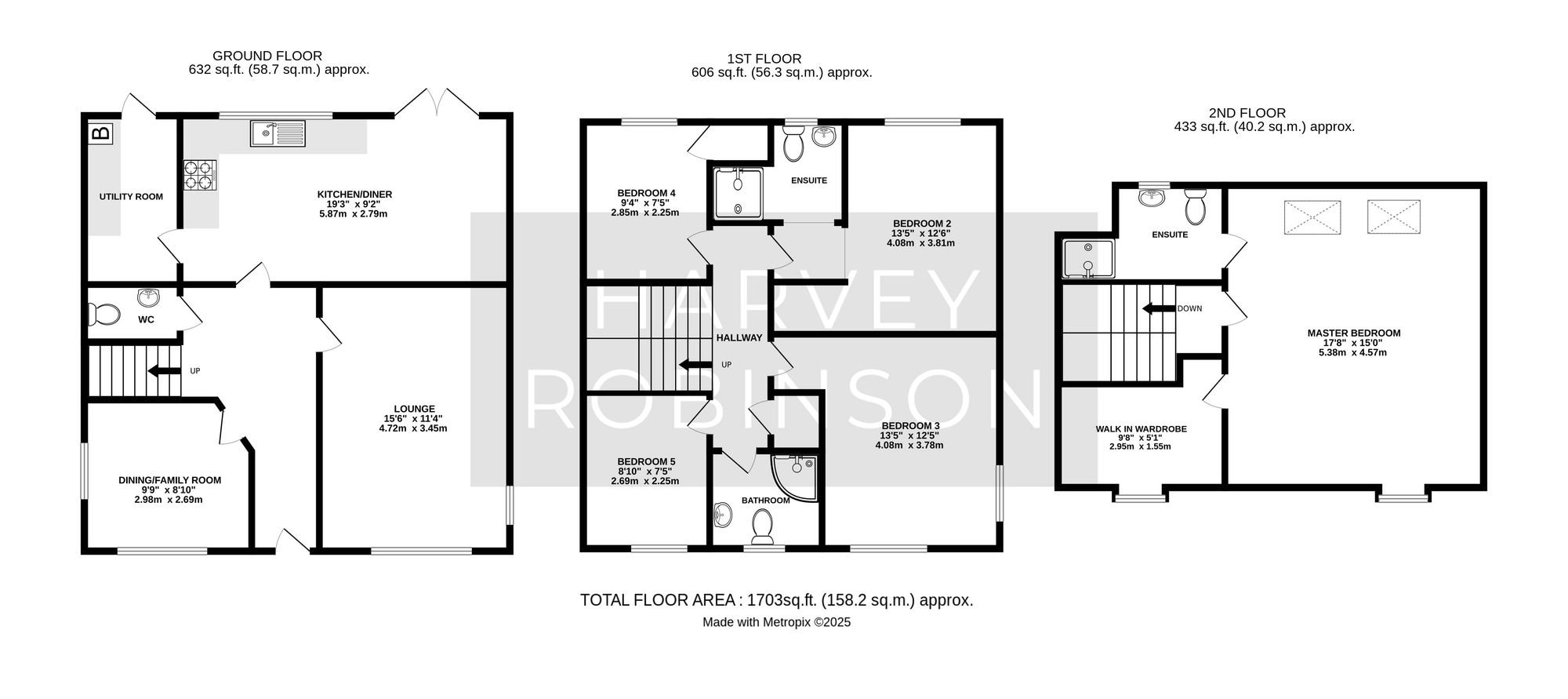 1 Robertson Way, Huntingdon floorplan