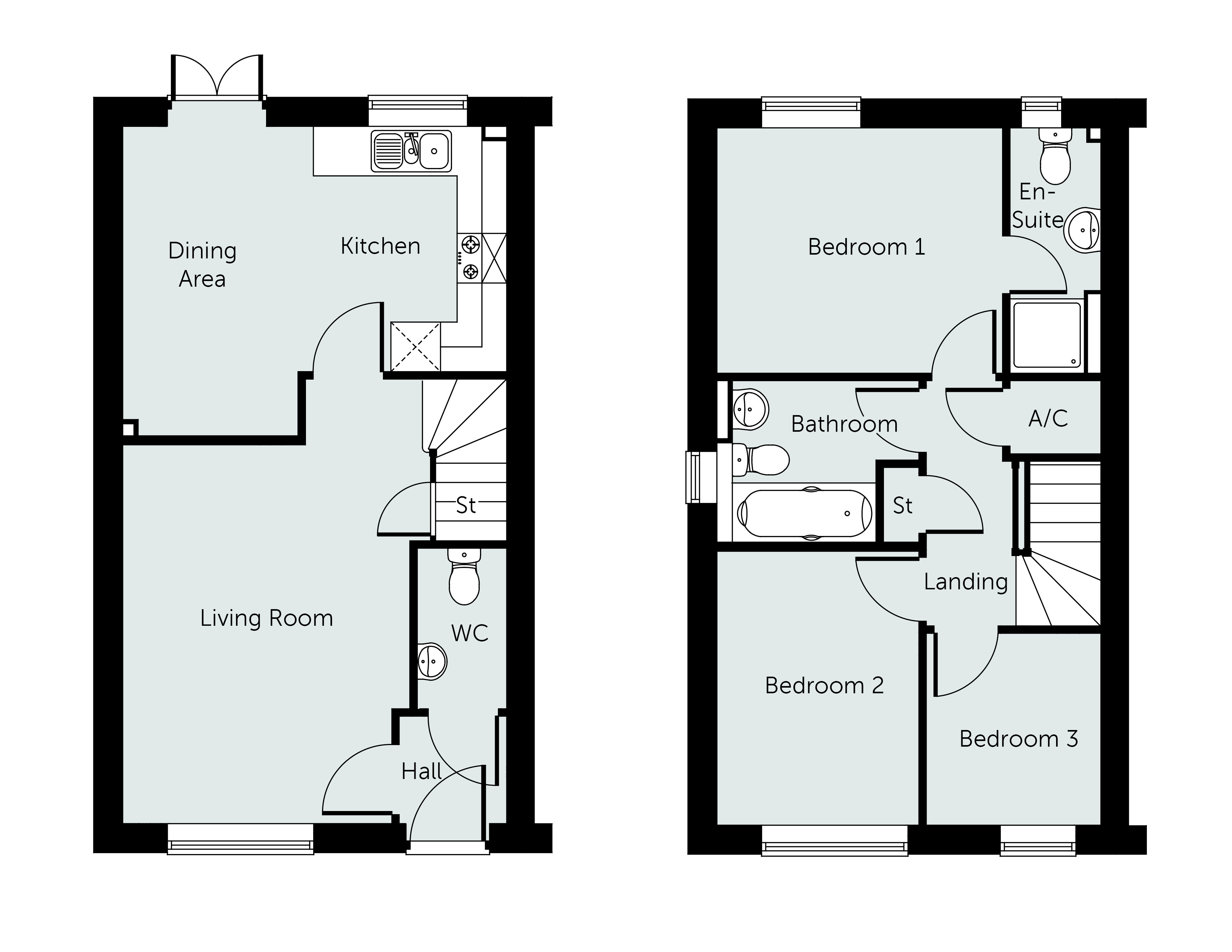 3 Bedrooms Semi-detached house for sale in Brook Farm Drive, Malvern, Worcestershire WR14