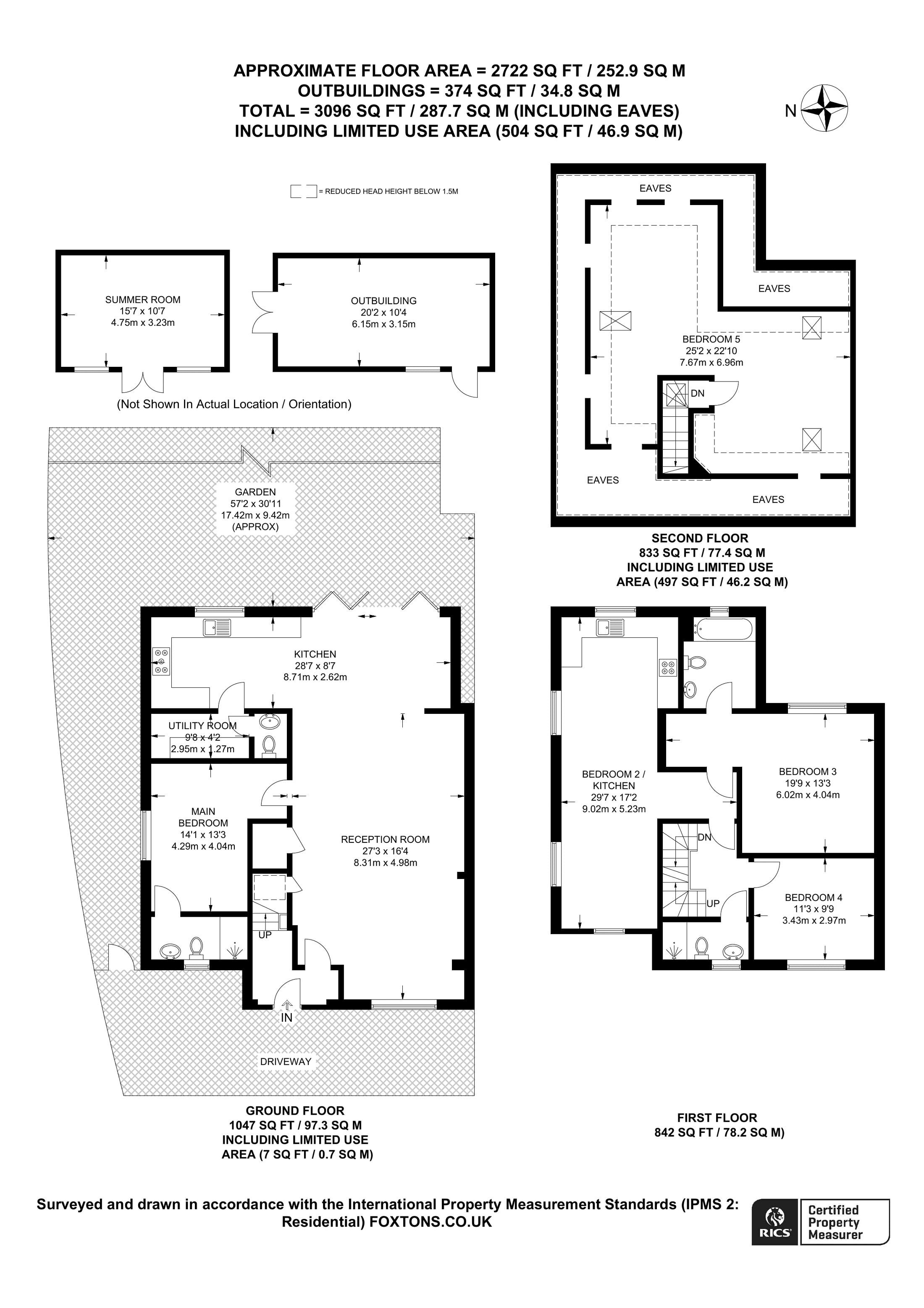 Waters Road, Kingston, Kingston Upon Thames KT1, 5 bedroom semidetached house for sale