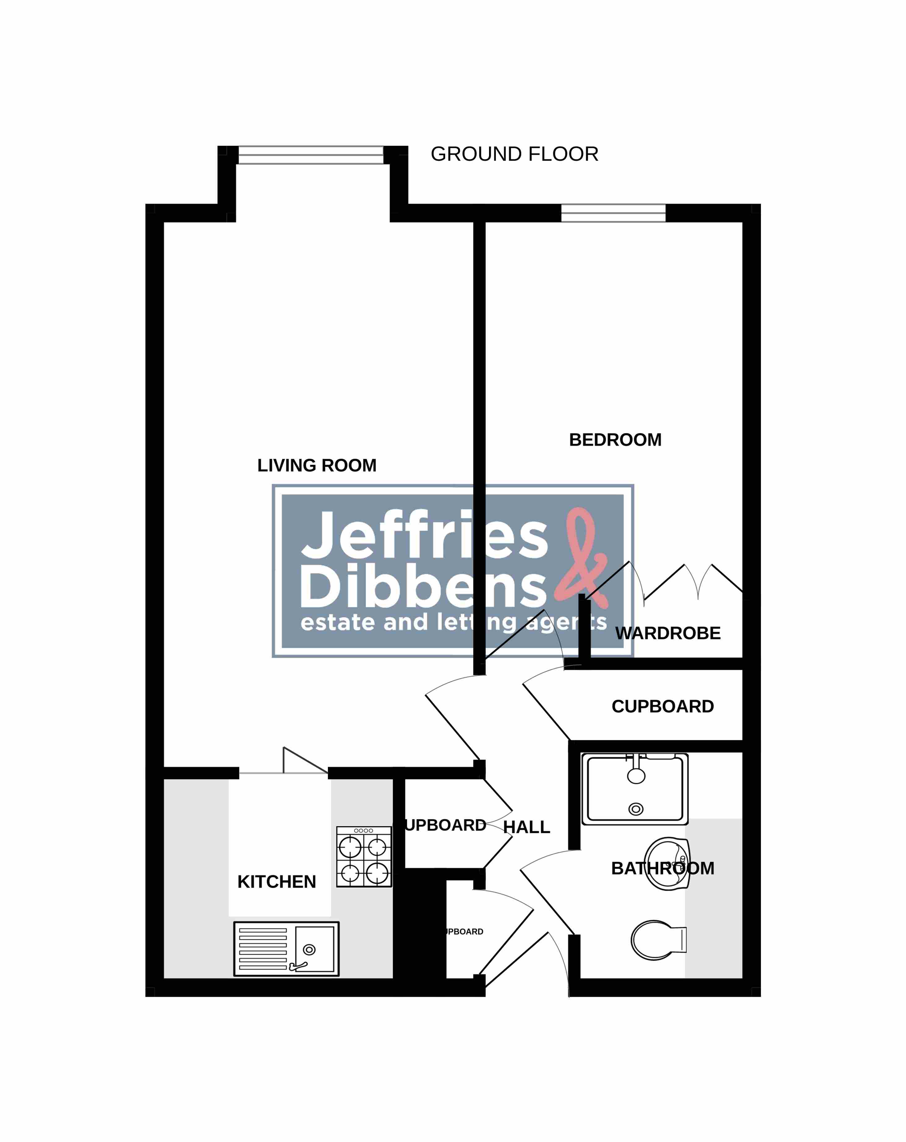 Flat 15 Dene Court, 38, Holman Close, Waterlooville floorplan
