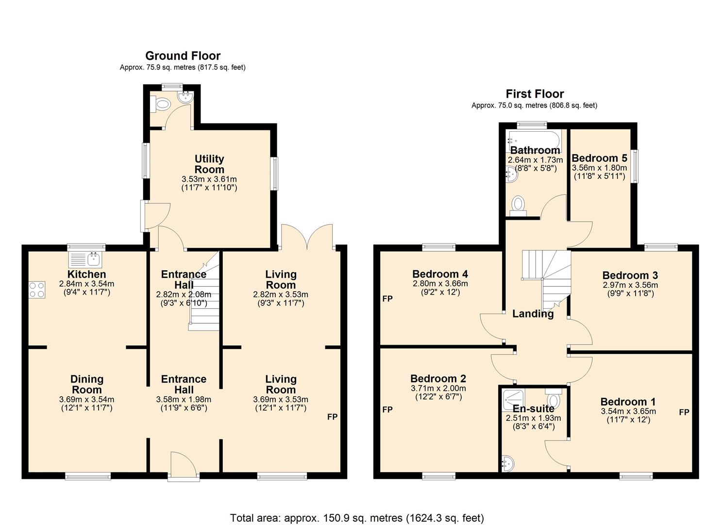 65, Exeter Road, Newmarket floorplan