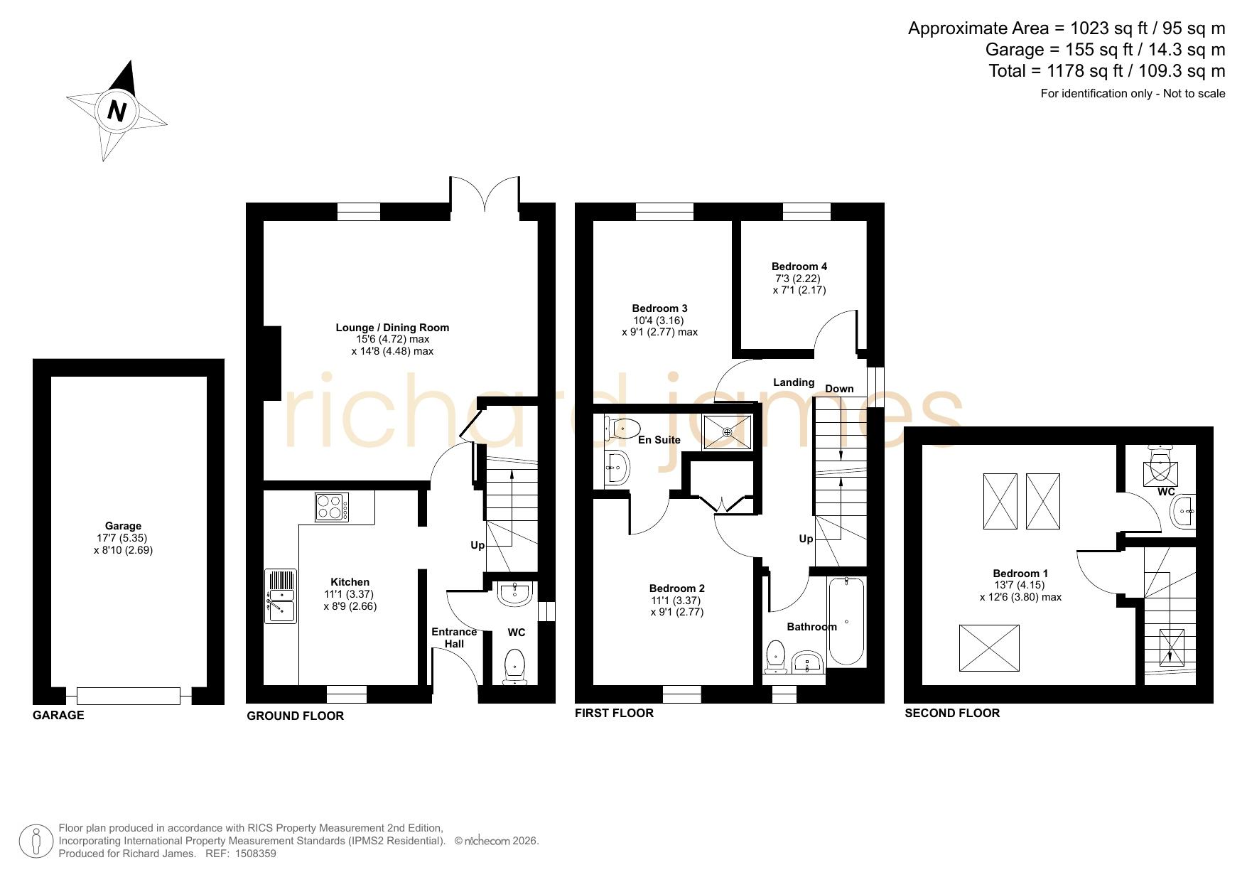 18, Charmind Walk, Swindon floorplan