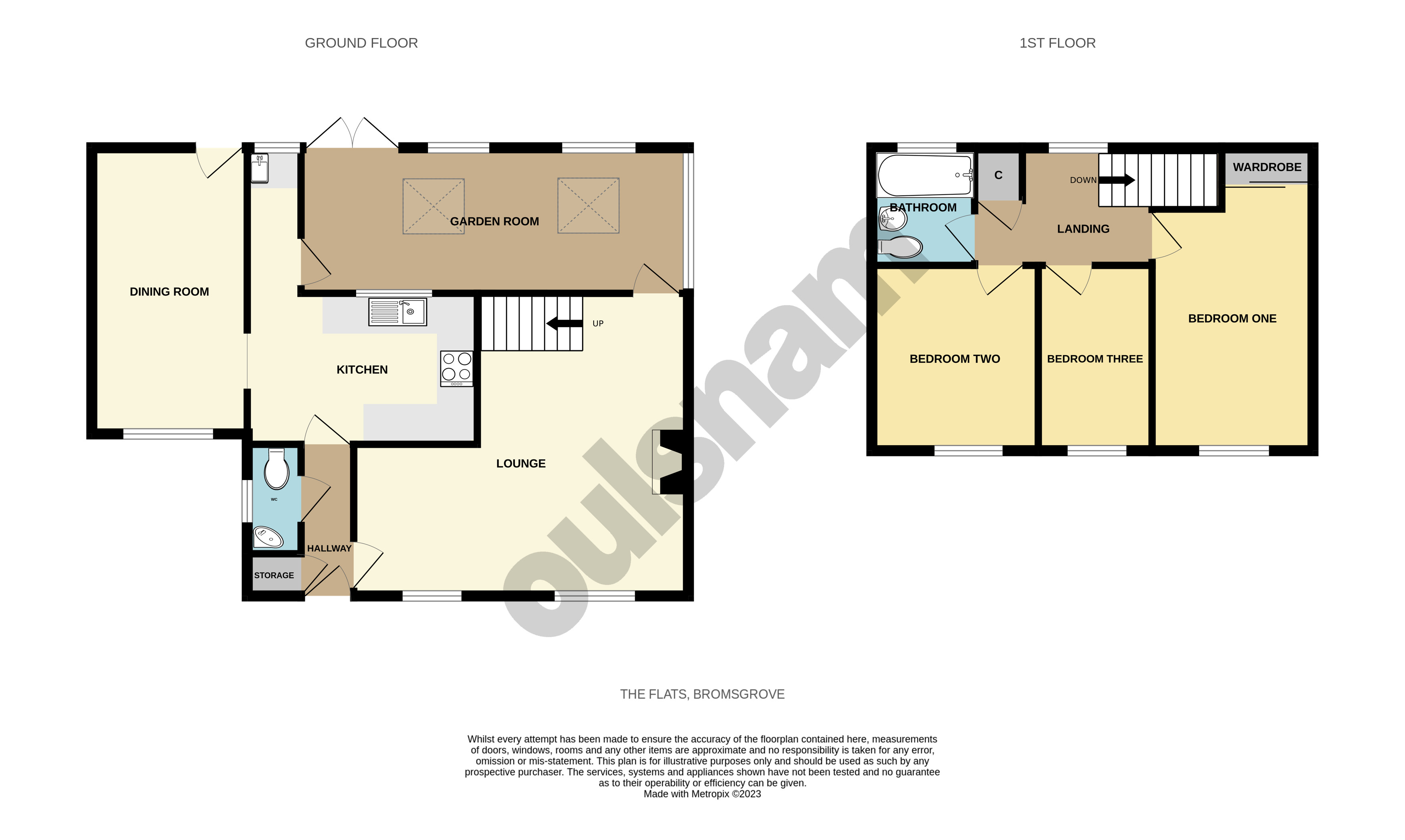 The Flats, Bromsgrove, Worcestershire B61, 3 bedroom detached house for