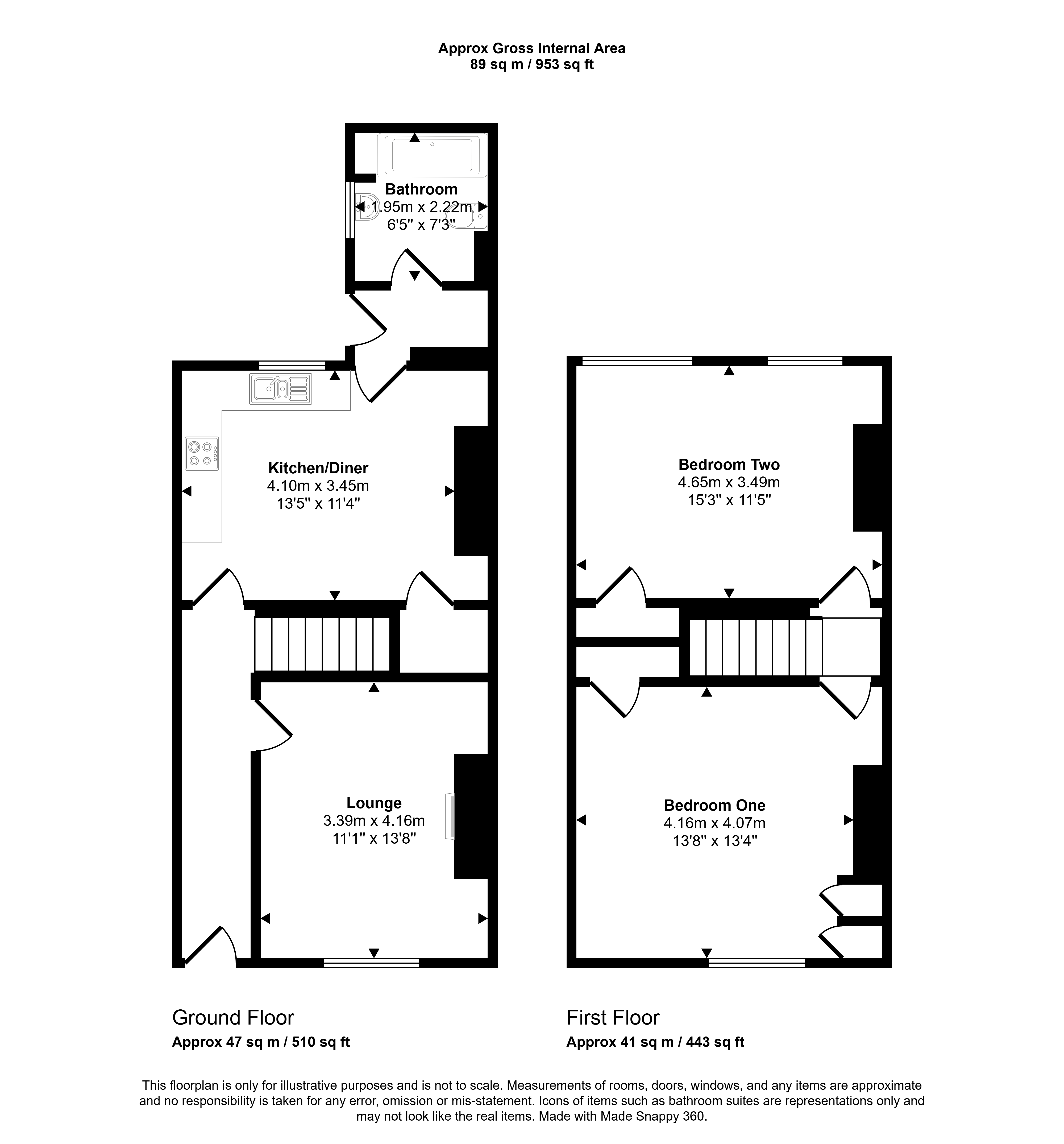 6, South View, Houghton Le Spring floorplan