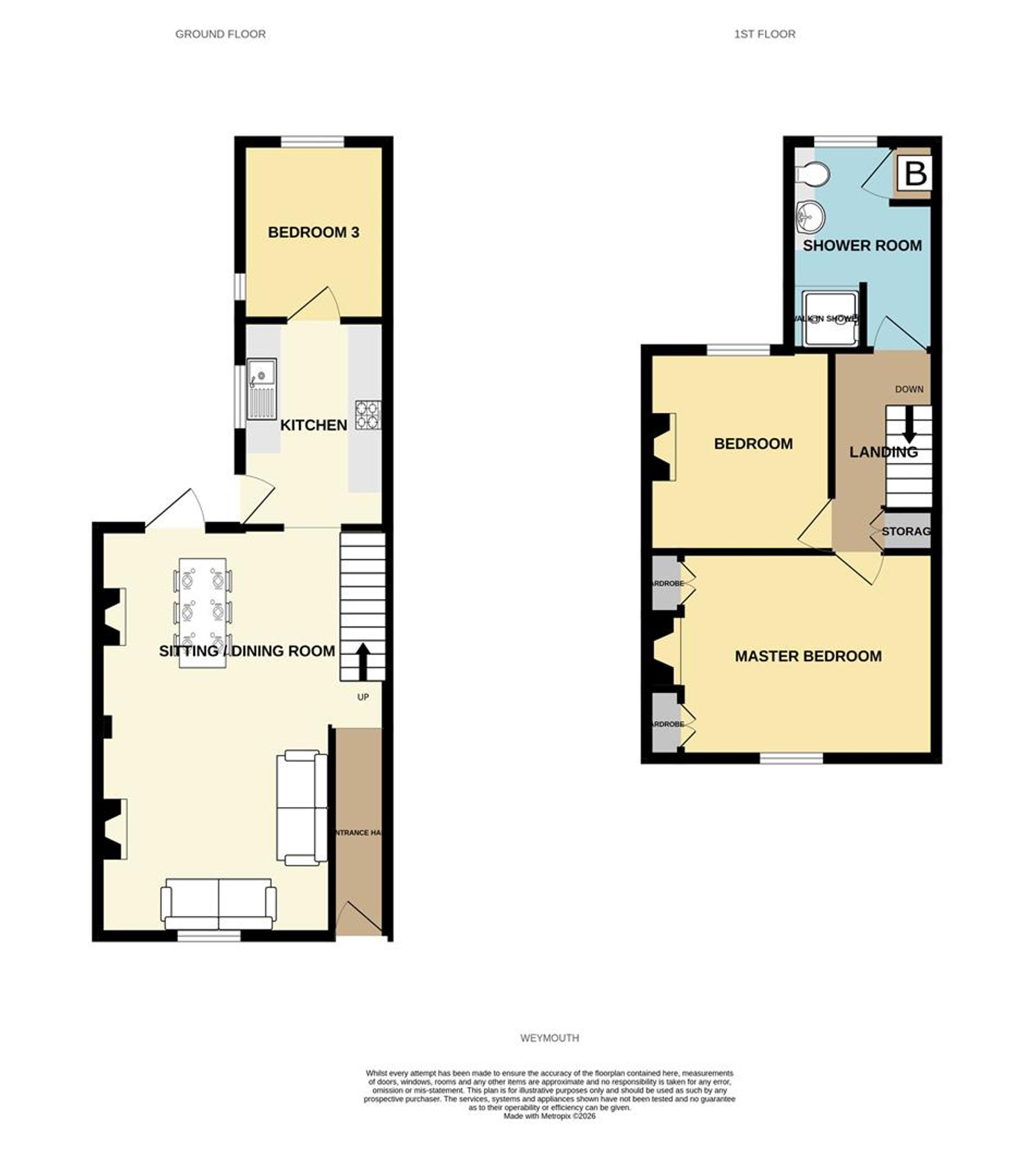 33 Franchise Street, Weymouth floorplan