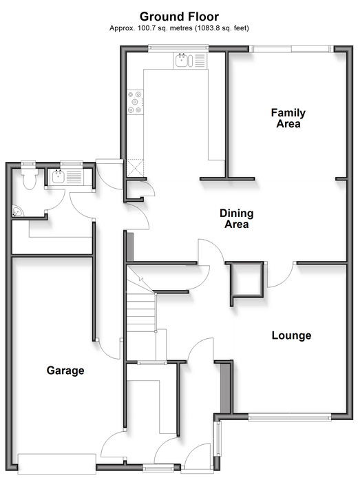 Quested Way Harrietsham, Maidstone floorplan