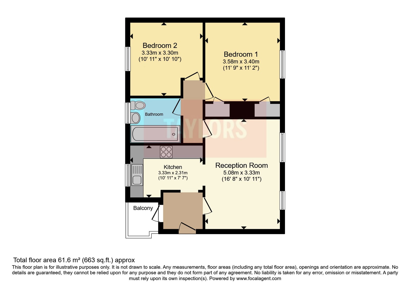 11, Staverton Way, Wiltshire floorplan