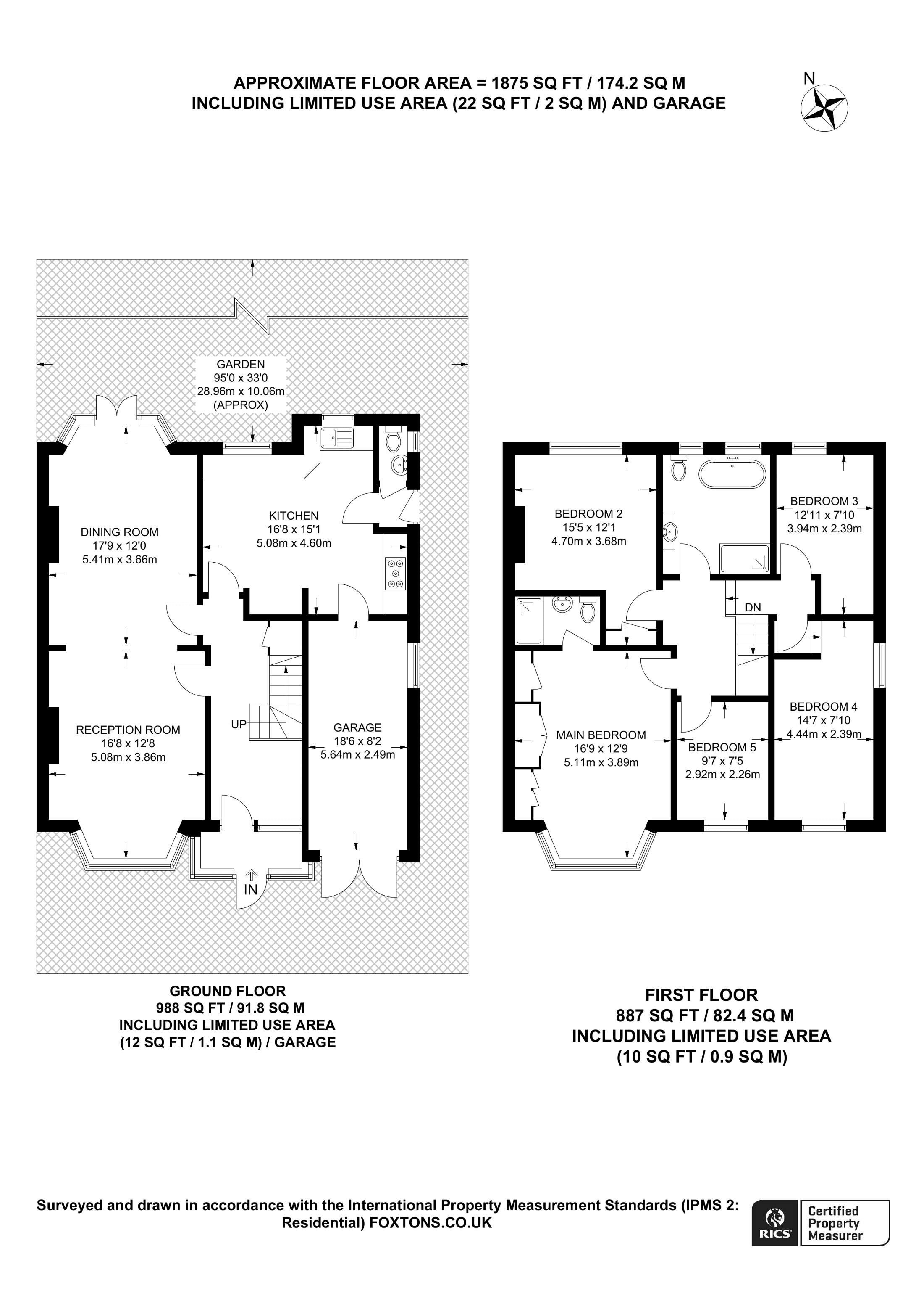 Beulah Hill, Crystal Palace floorplan
