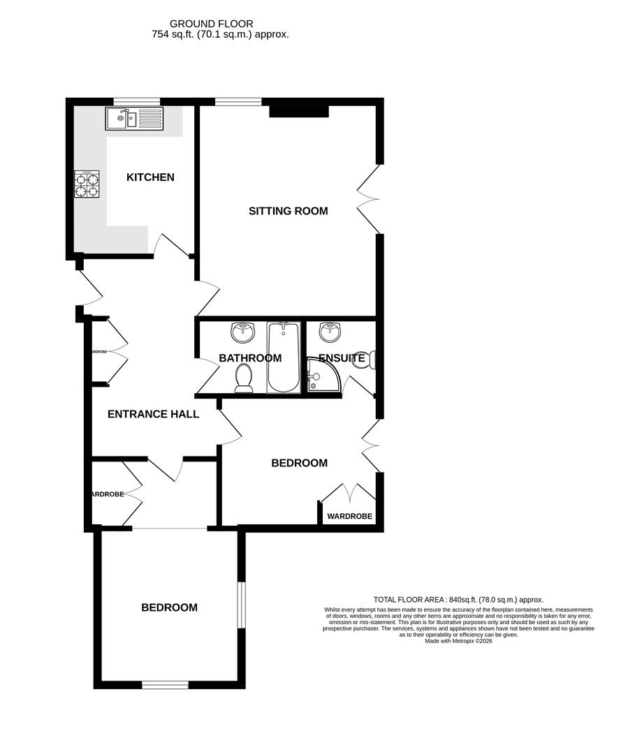 Apartment 5, Longreach, Bath Road, Bristol floorplan
