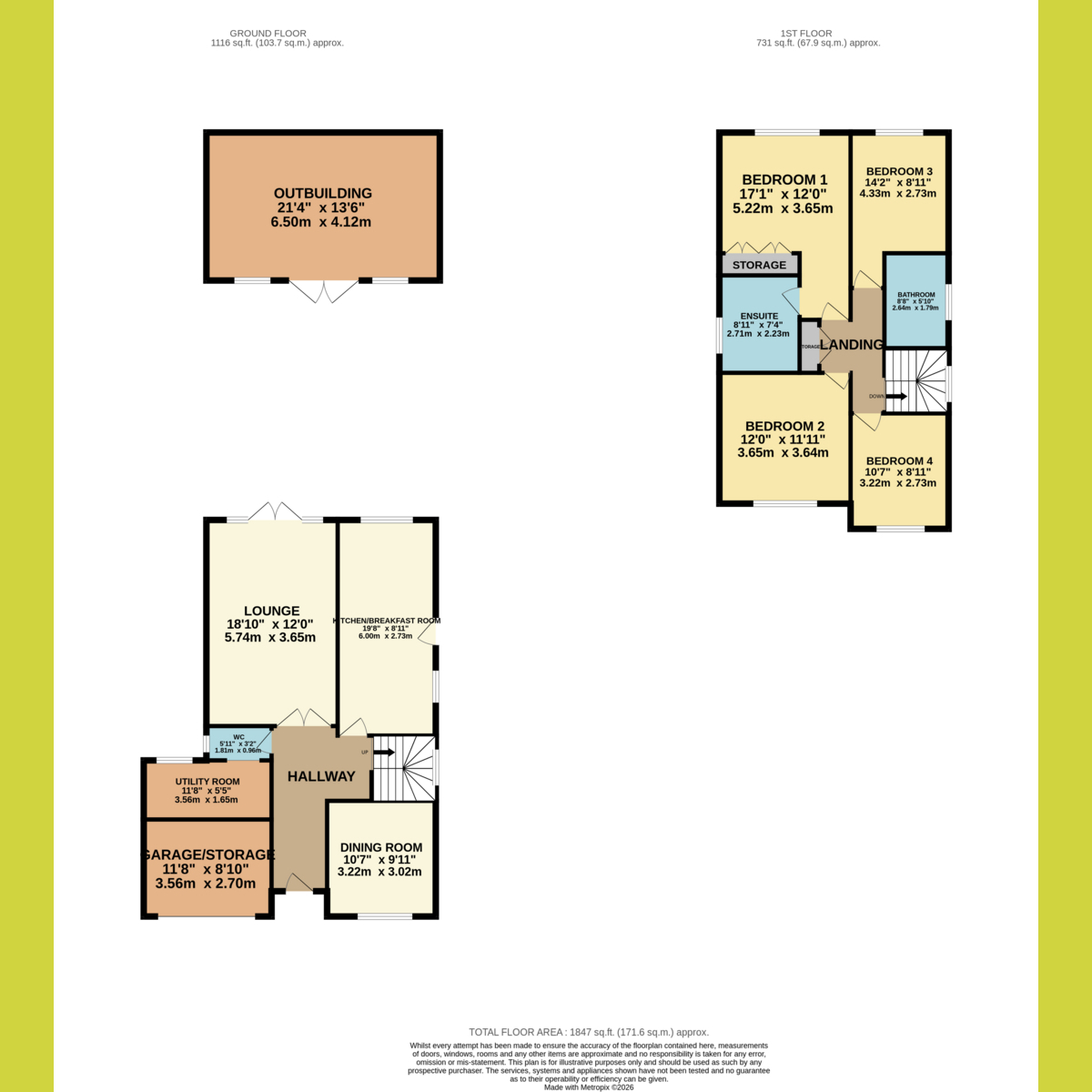 27, Branksome Avenue, Hockley floorplan