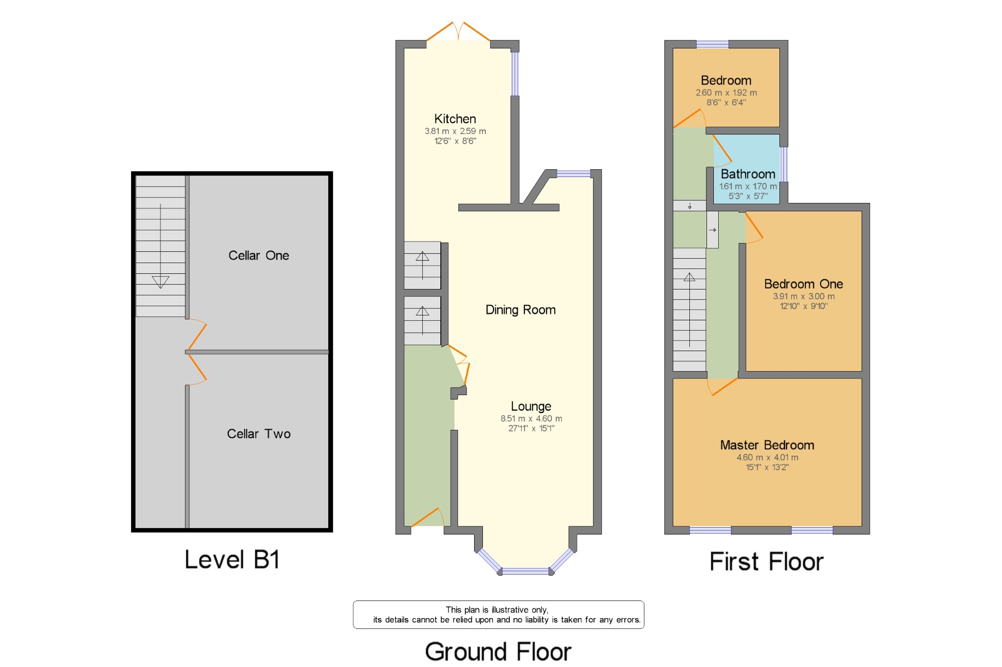 3 Bedrooms Terraced house for sale in Manchester Road, Heaton Norris, Stockport, Cheshire SK4