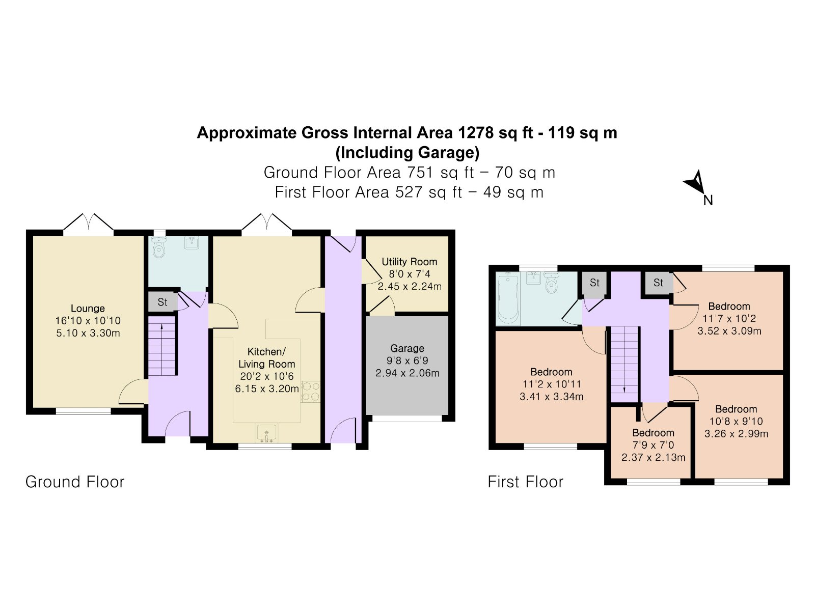 113, Alexander Drive, Gloucestershire floorplan